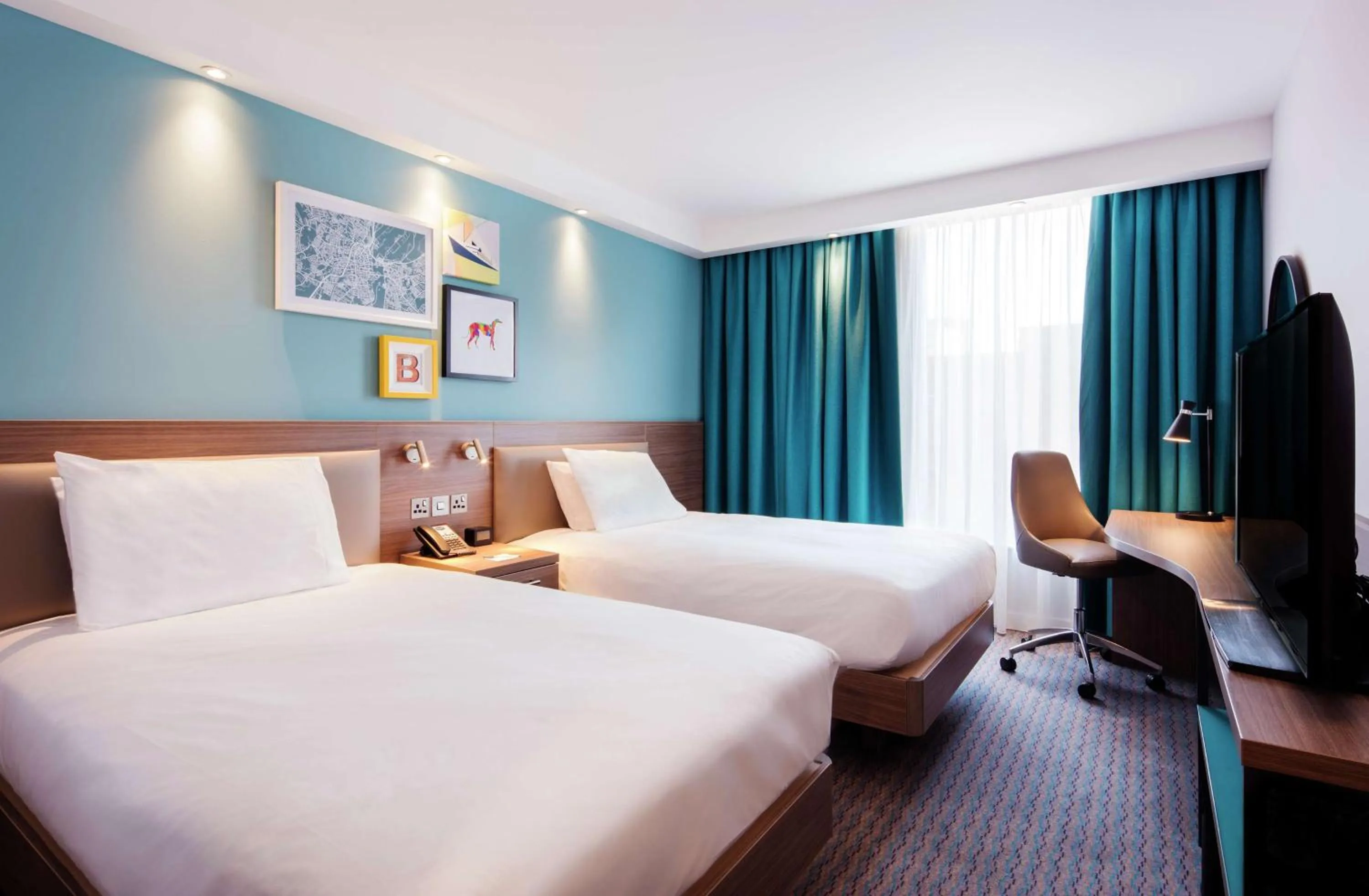 Twin Room - Non-Smoking in Hampton By Hilton Belfast City Centre