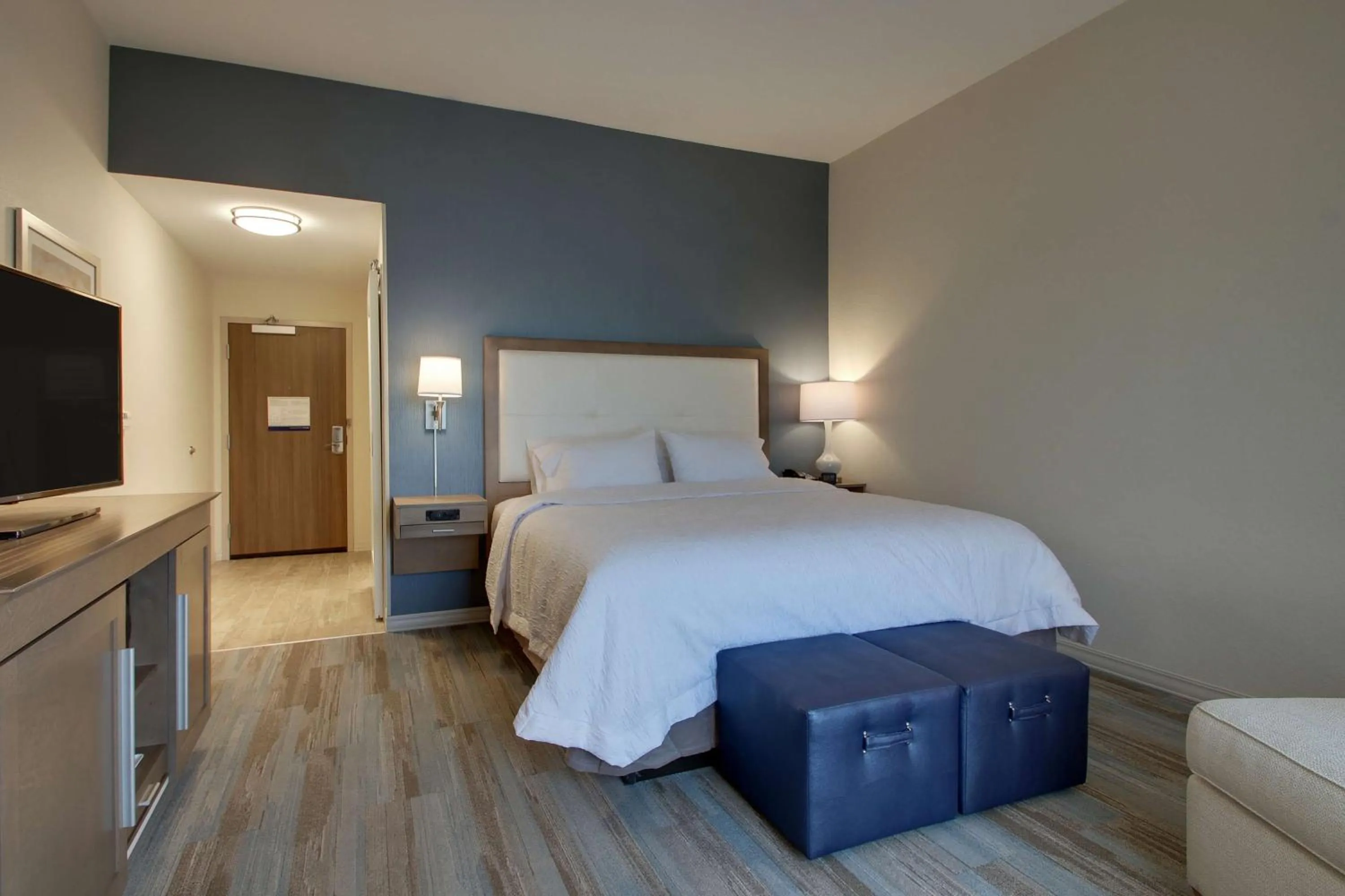 King Room with Sofa Bed - Hearing Accessible/Non-Smoking in Hampton Inn Sneads Ferry Topsail Beach