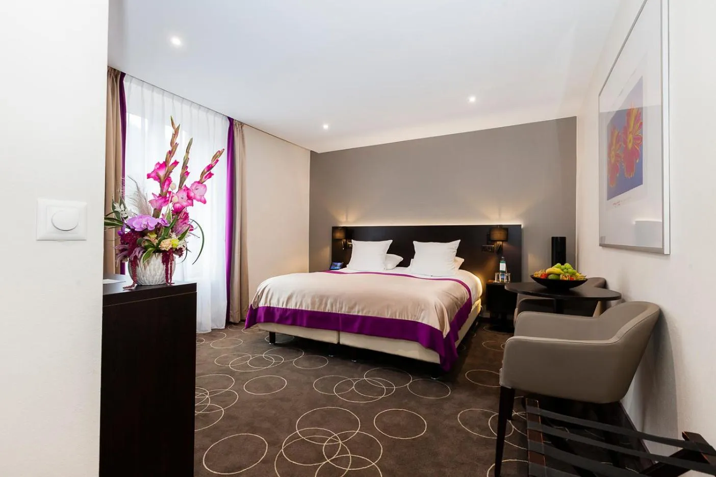 Superior Twin Room with Garden View in Grand Hotel des Bains