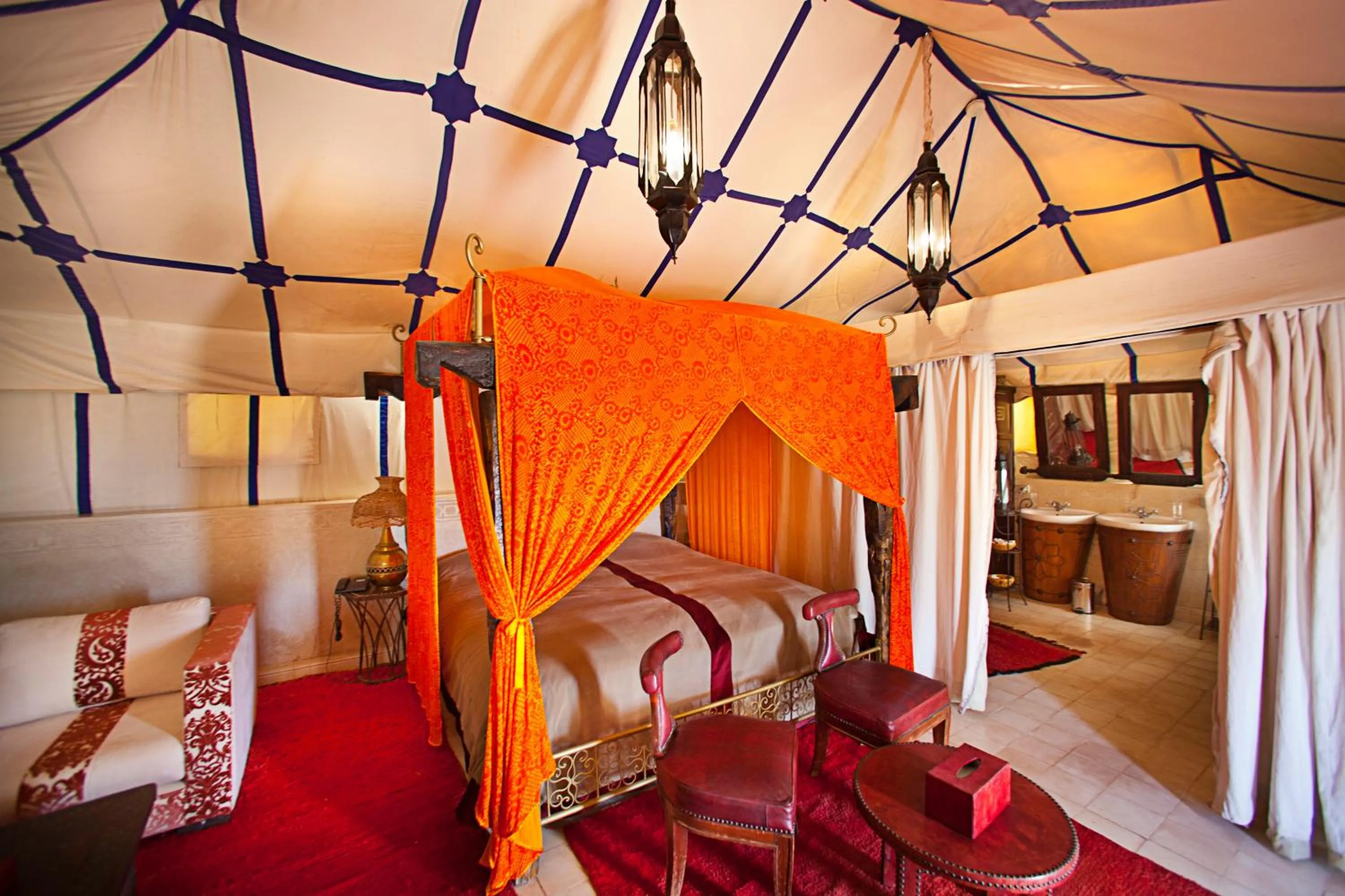 Deluxe Tent - single occupancy in Kasbah Agafay Hotel & Spa