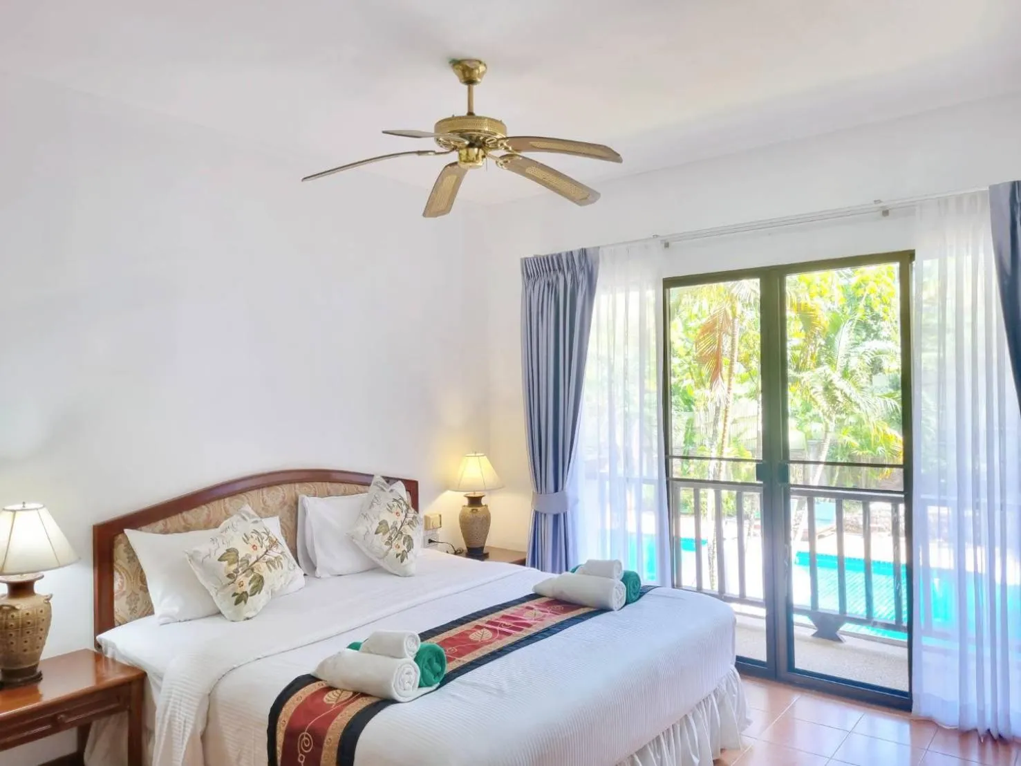 Queen Room with Pool View in Kata Interhouse Resort by Haii Collection