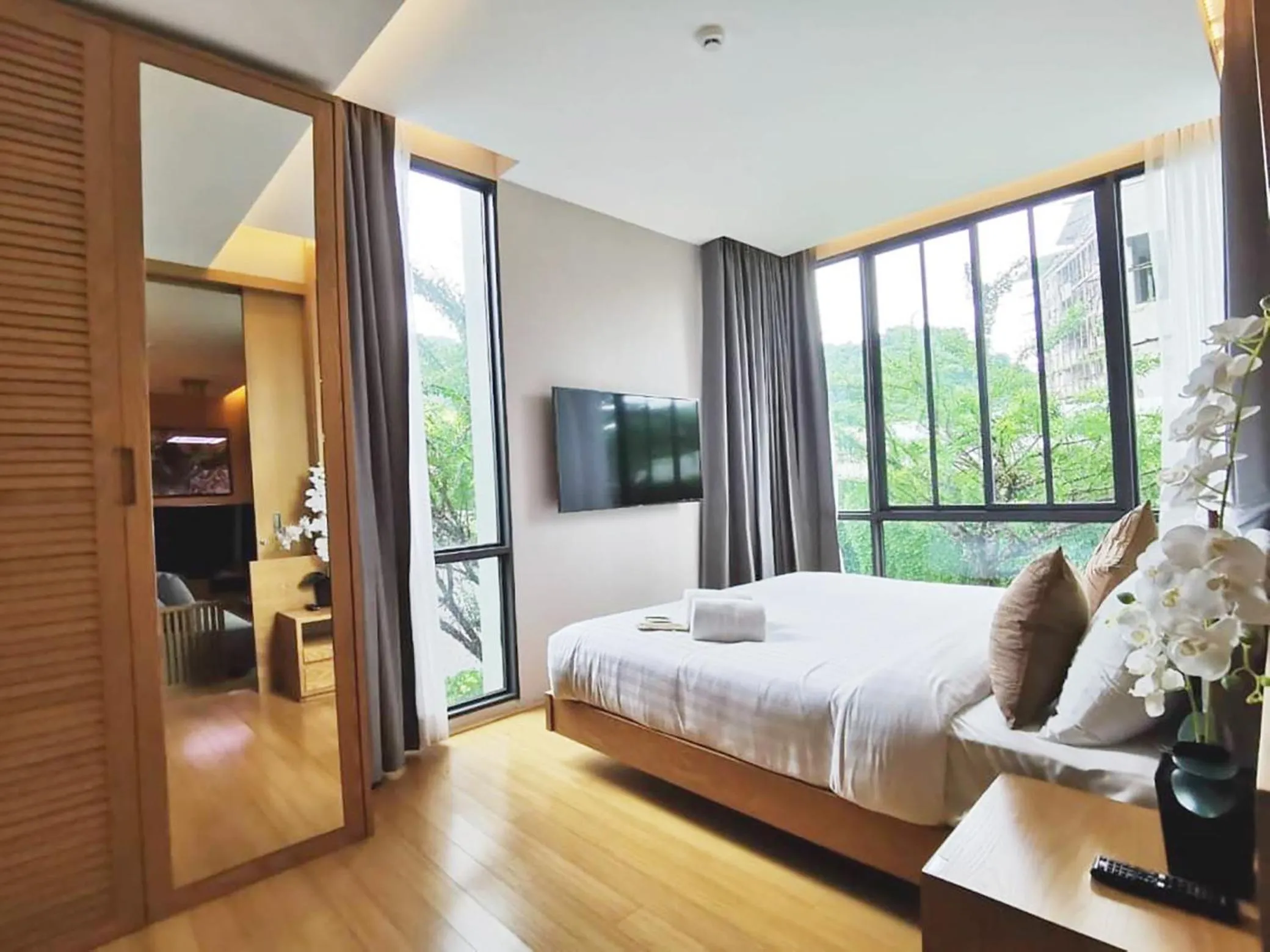 Quadruple Room with Terrace in Zen Next Khao Yai By ZV
