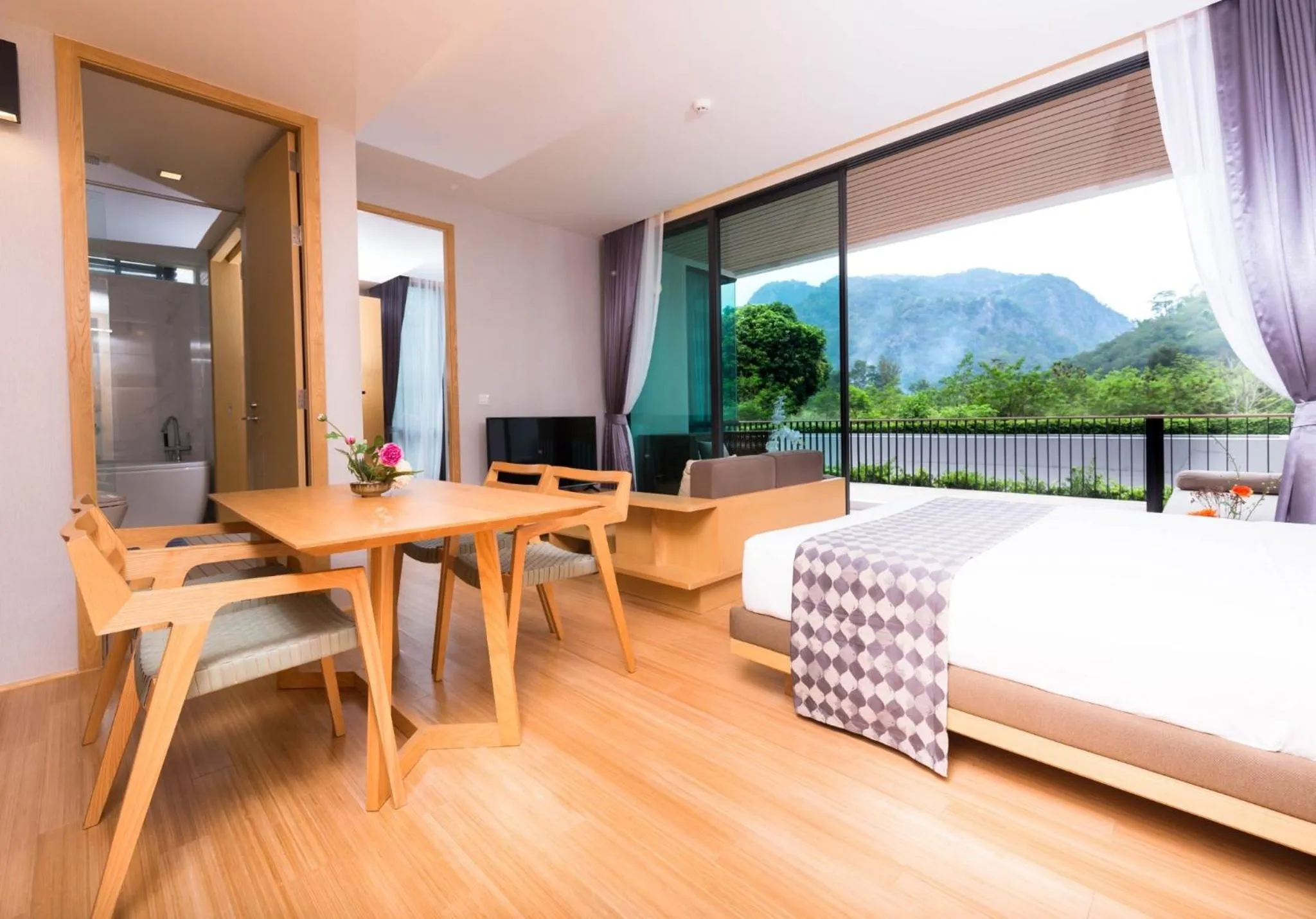 Junior Suite with Mountain View in Zen Next Khao Yai By ZV