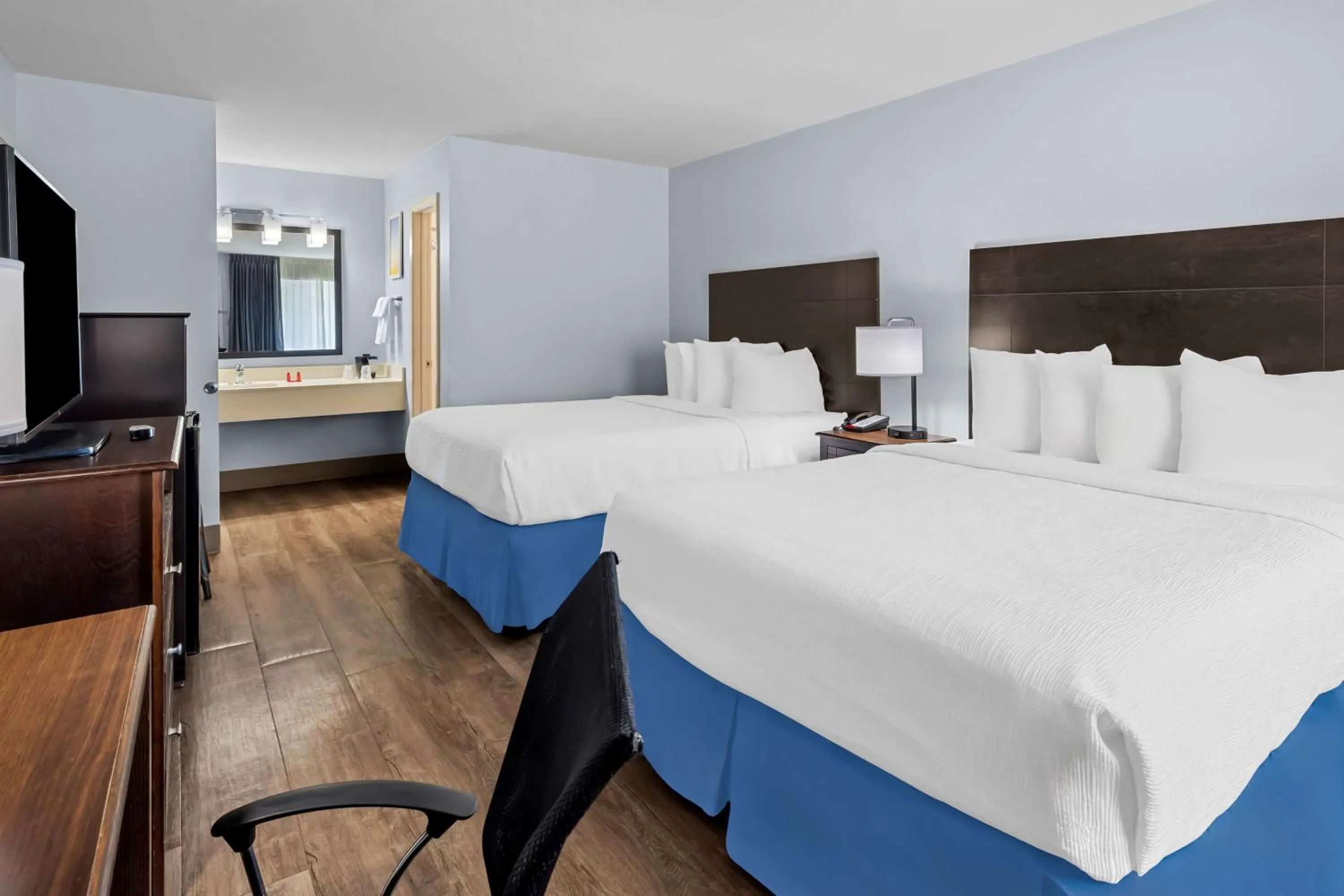 Queen Room with Two Queen Beds - Non-Smoking in SureStay Plus by Best Western Beaumont