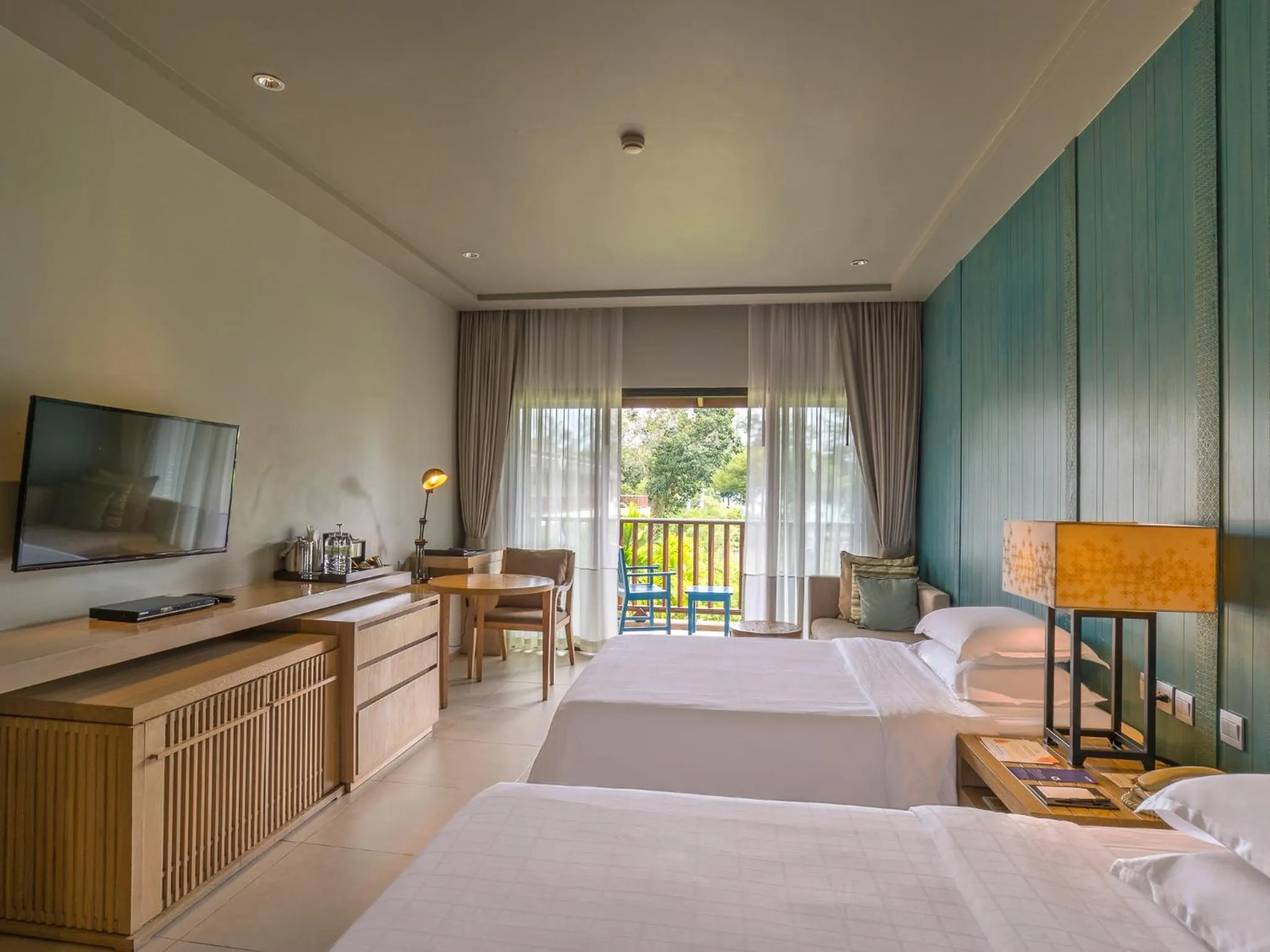 Club Premium Sea Facing Twin Room in Dusit Thani Krabi Beach Resort
