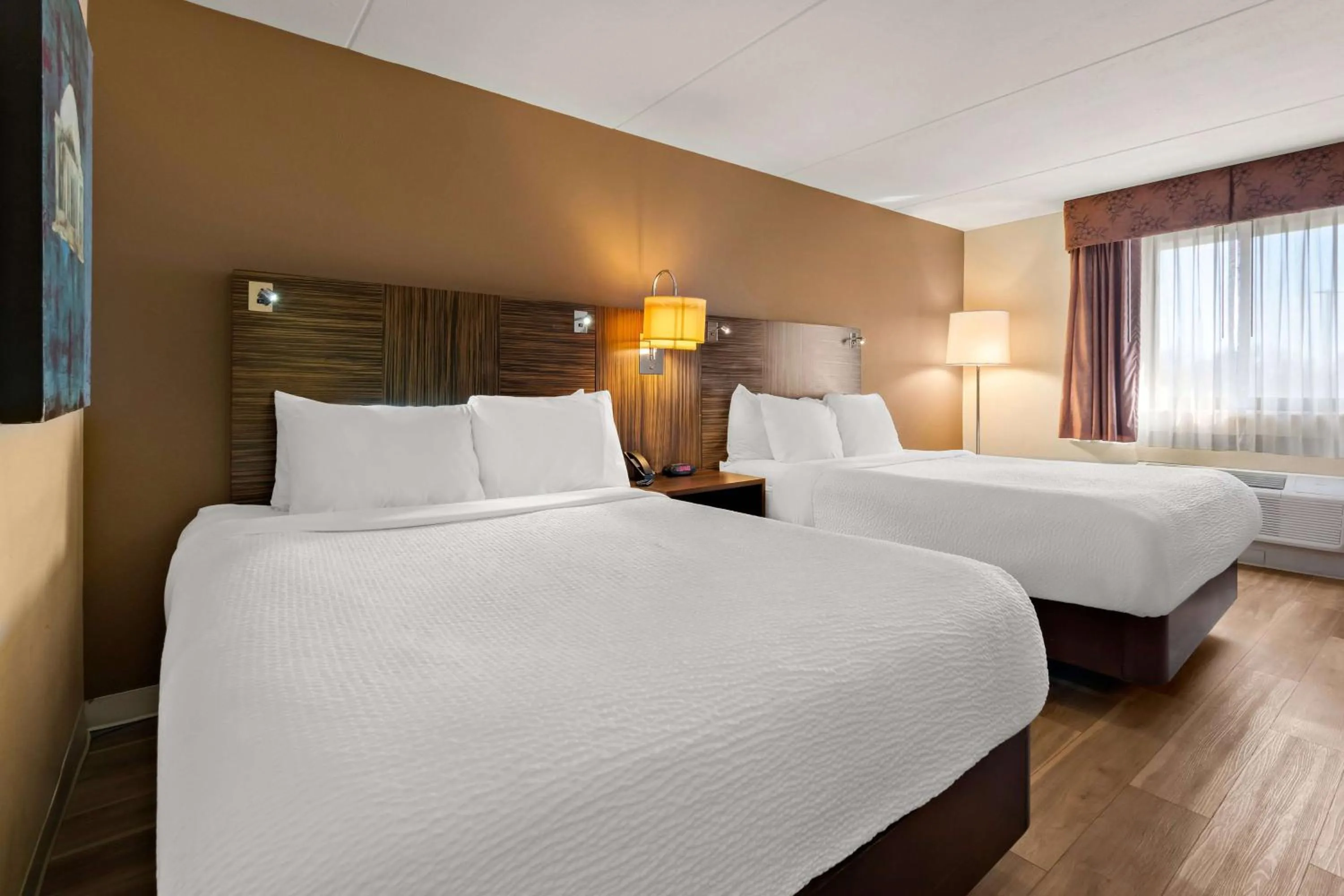 Queen Room with Two Queen Beds - Non-Smoking in Ramada by Wyndham Harrisburg/Hershey Area