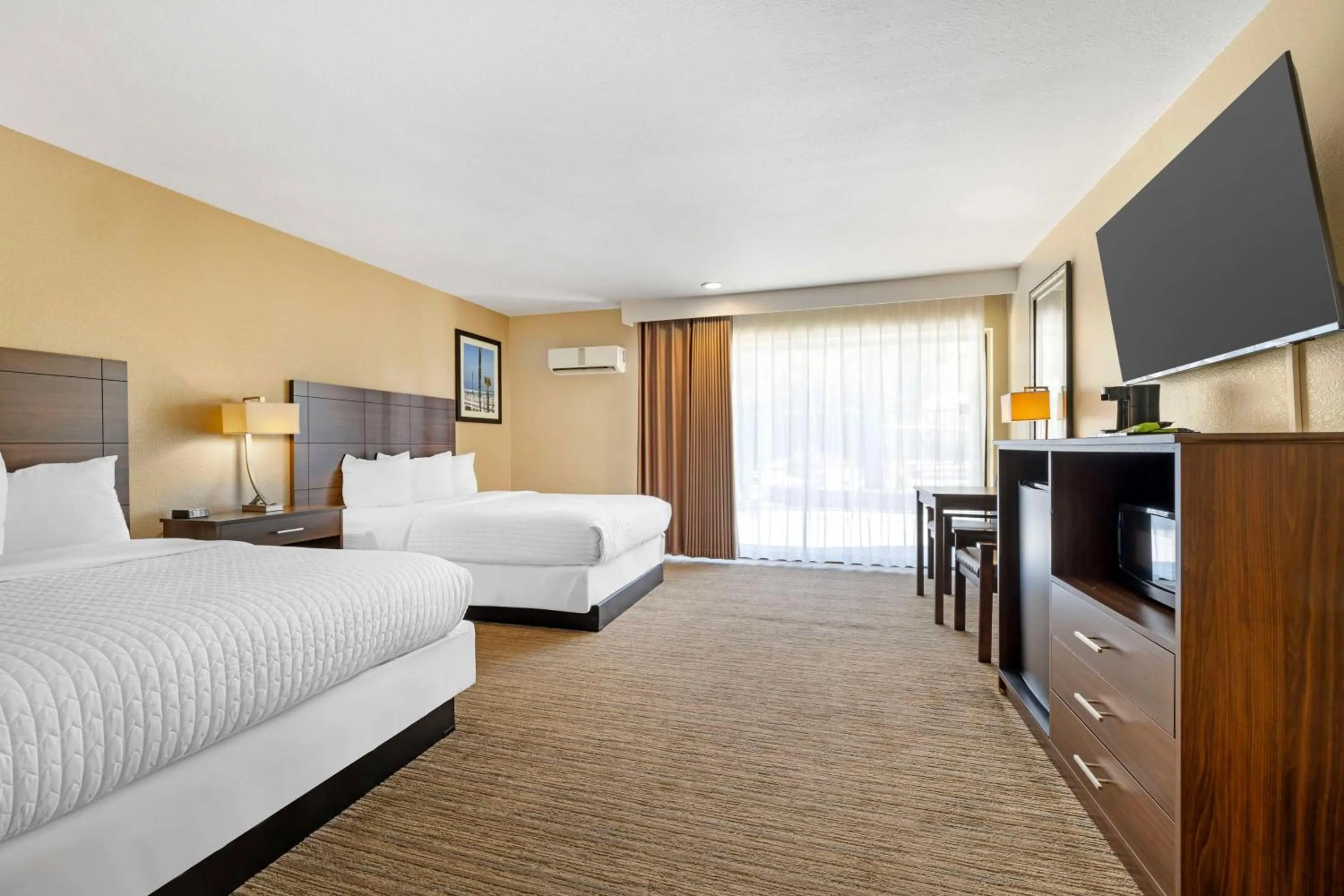 Large  Room with Two Double Beds - Non-Smoking in Best Western Oceanside Inn