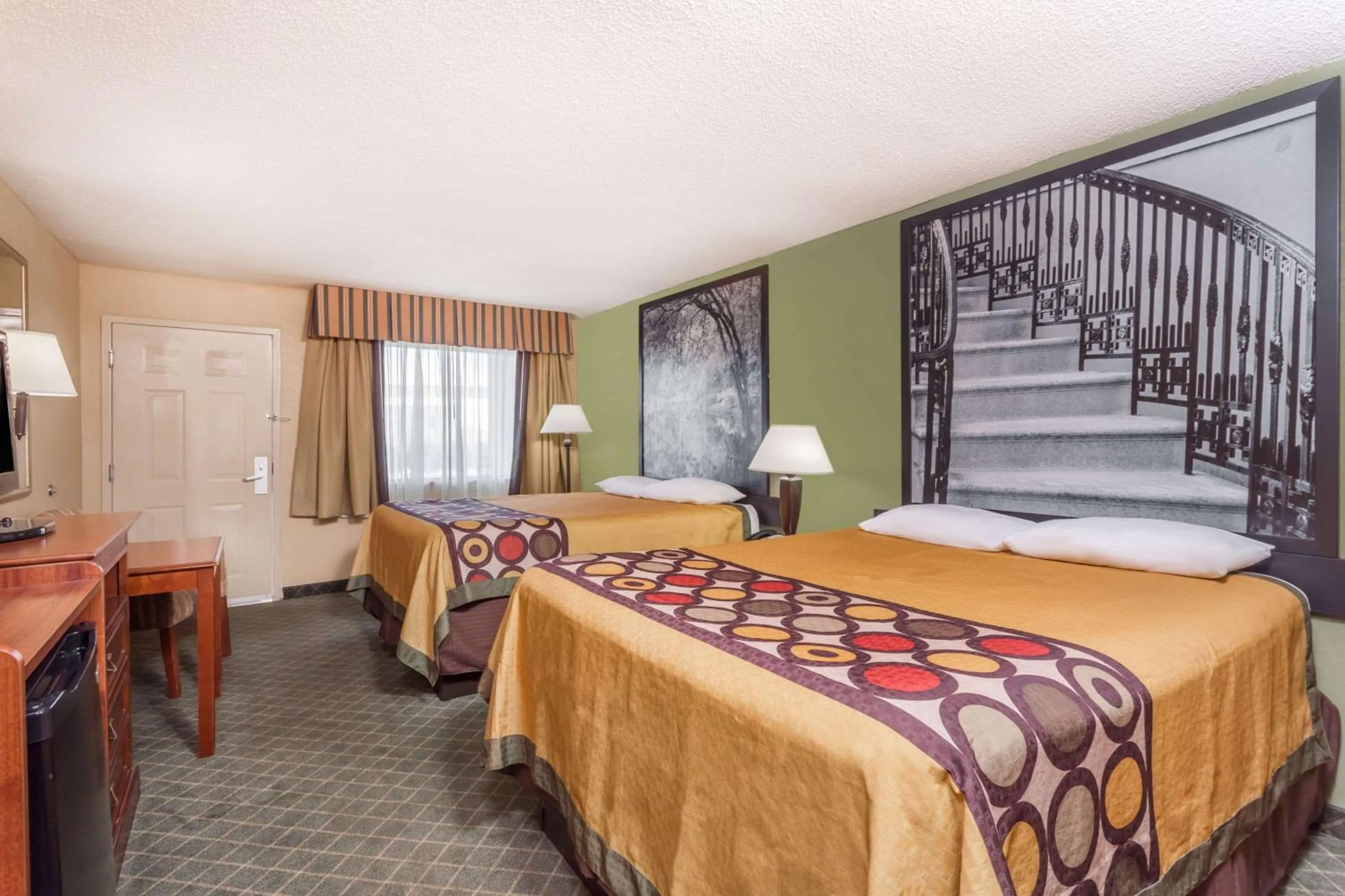 Queen Room with Two Queen Beds - Non-Smoking in Super 8 by Wyndham Macon West