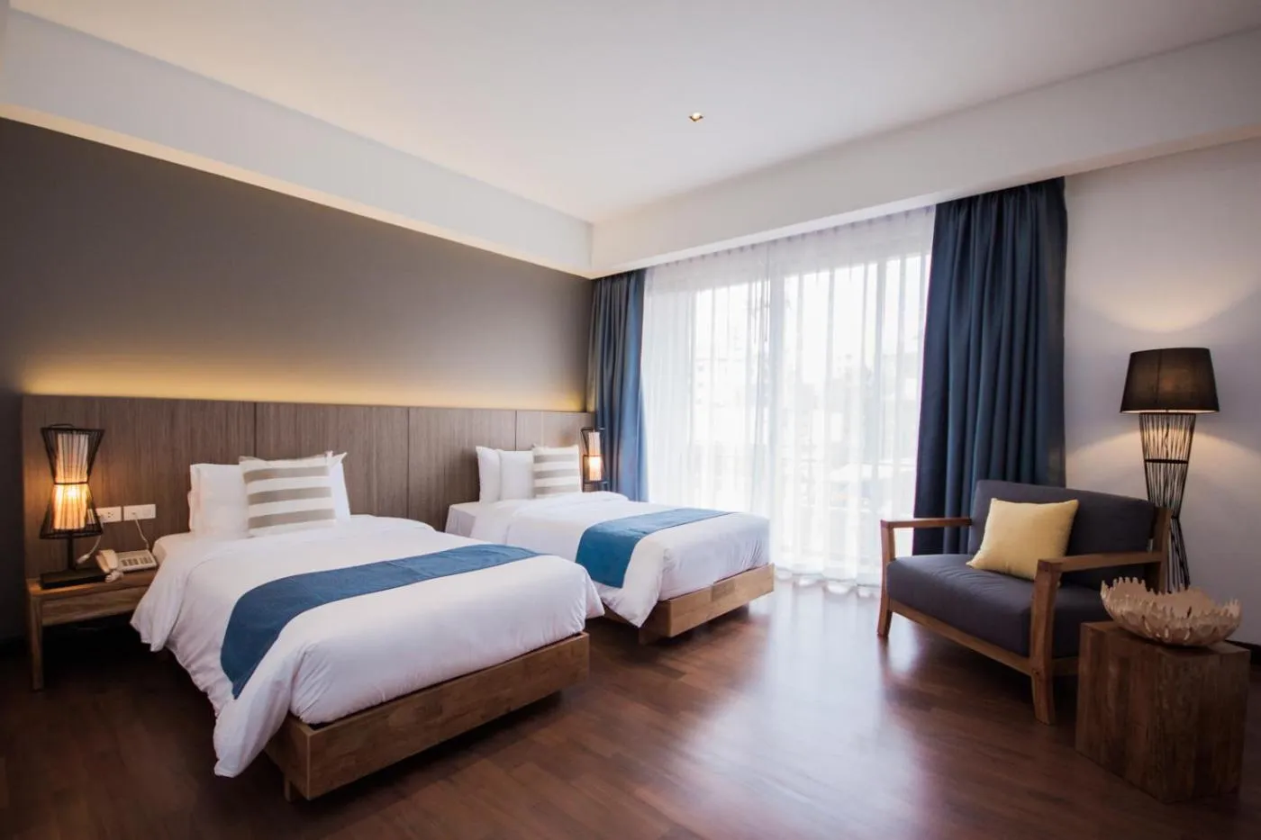 Deluxe Twin Room with Balcony in The Leela Resort & Spa Pattaya
