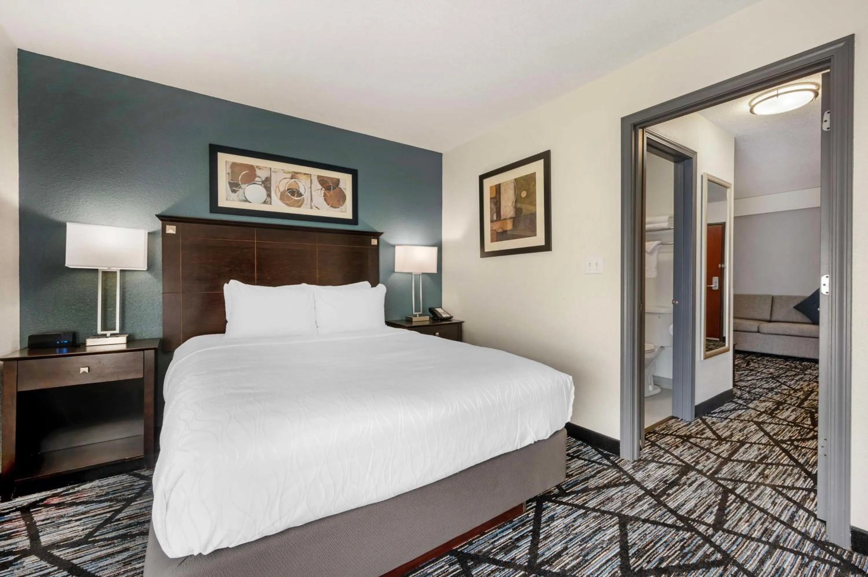 Queen Suite with Sofa Bed- Non-Smoking  in Best Western Plus Anderson