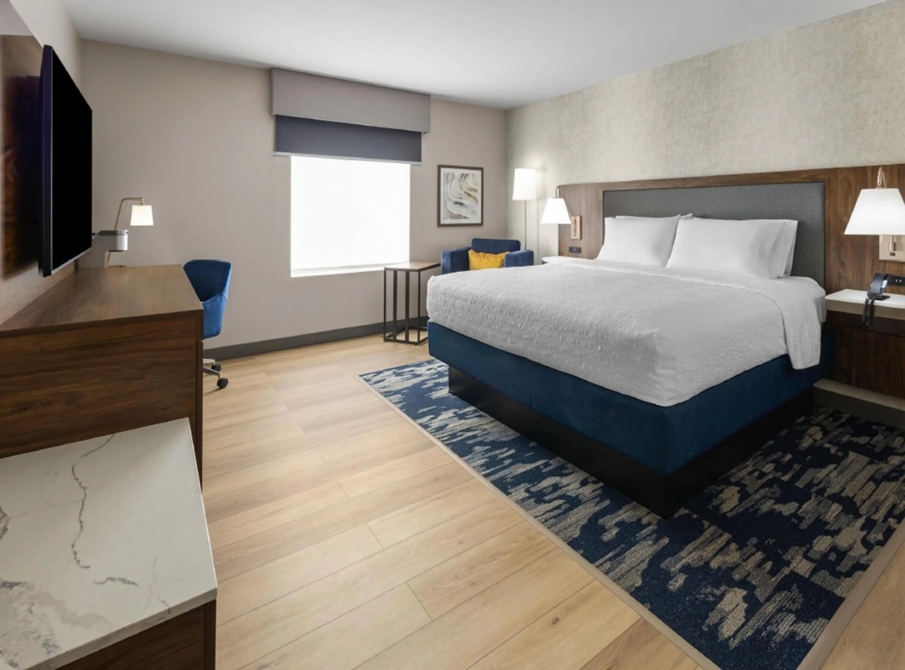 King Studio Suite with Sofa Bed - Non-Smoking in Hampton Inn & Suites Richmond Glenside