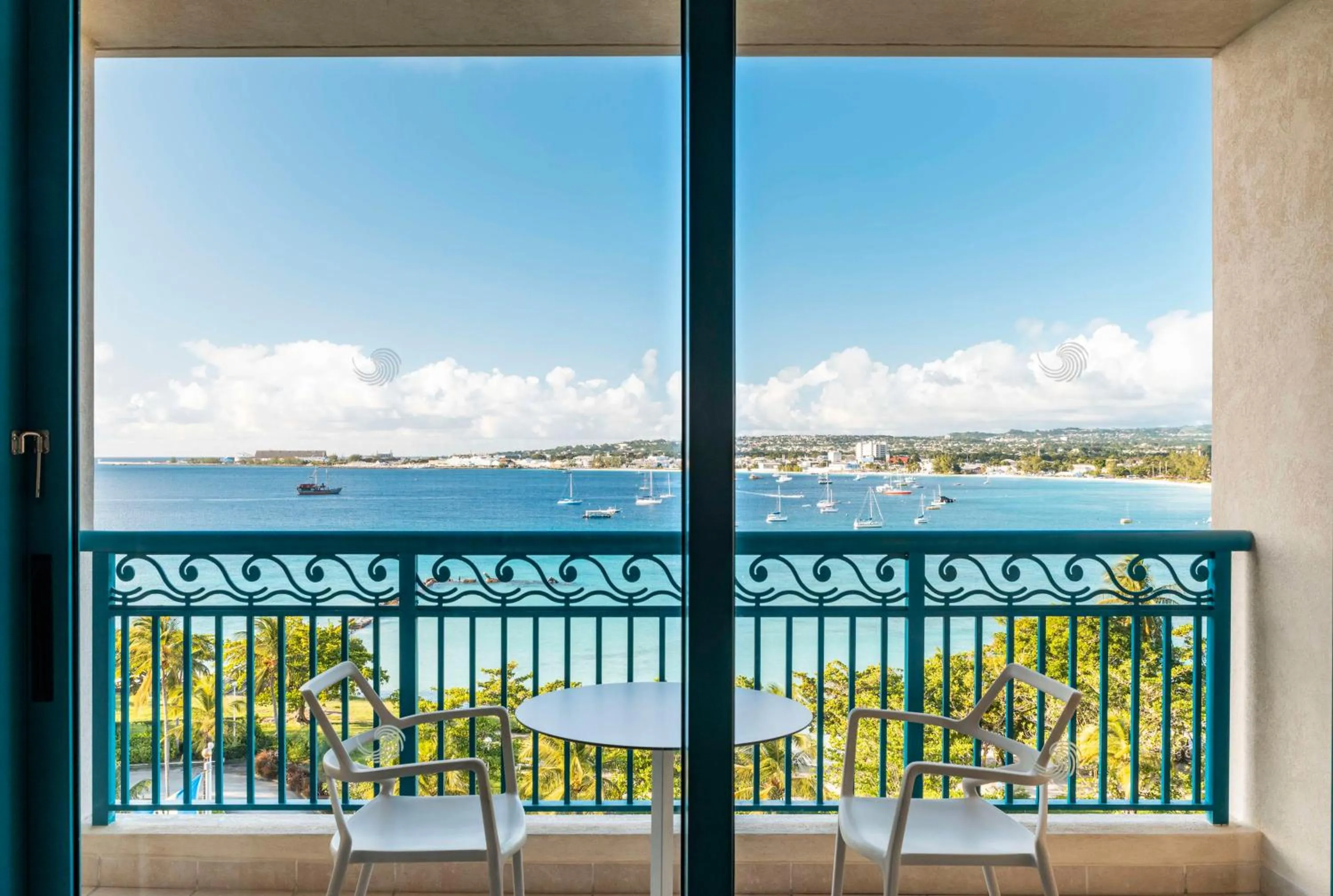 Bay View with Two Double Beds in Hilton Barbados Resort