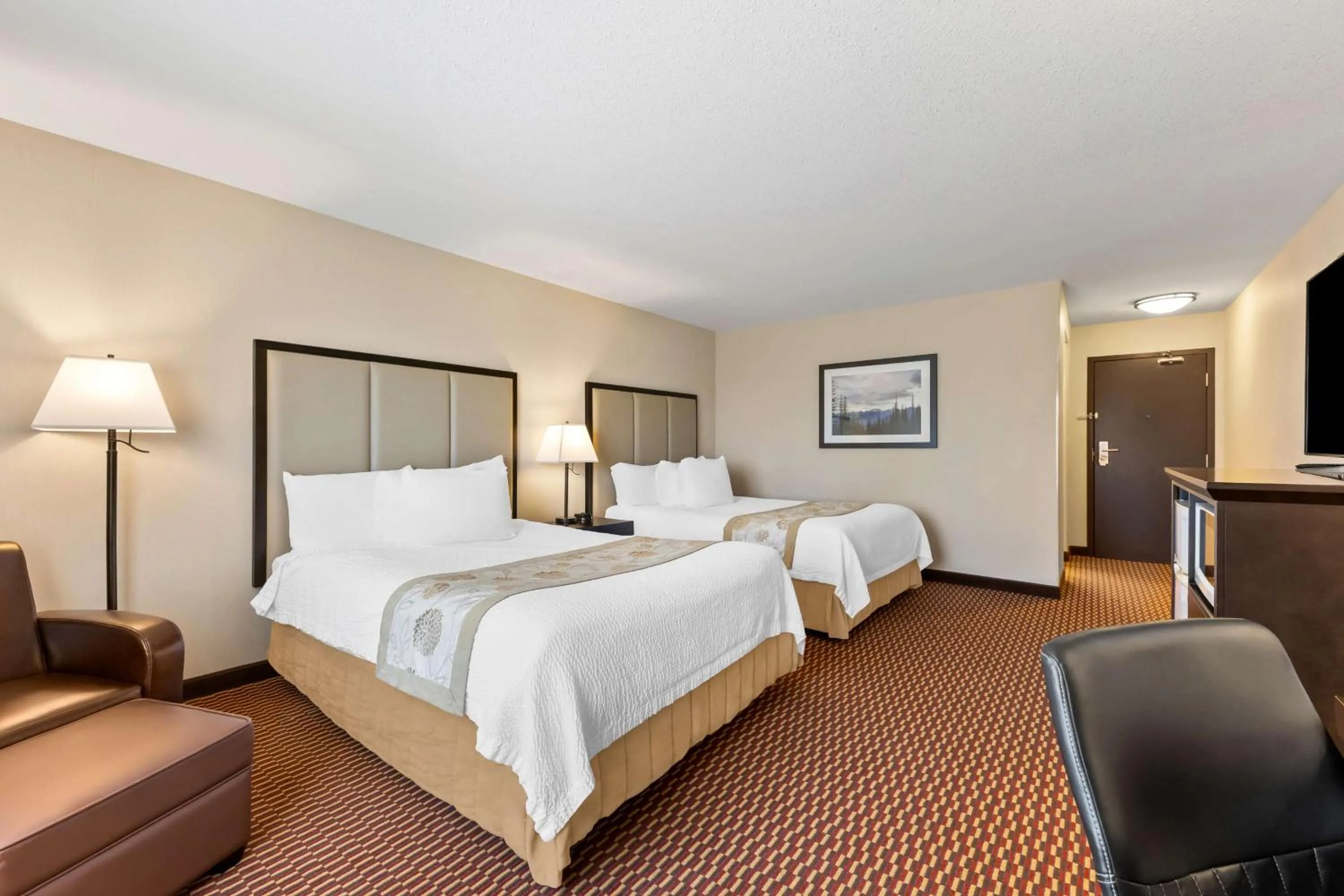 Queen Room with Two Queen Beds in Best Western of Olds