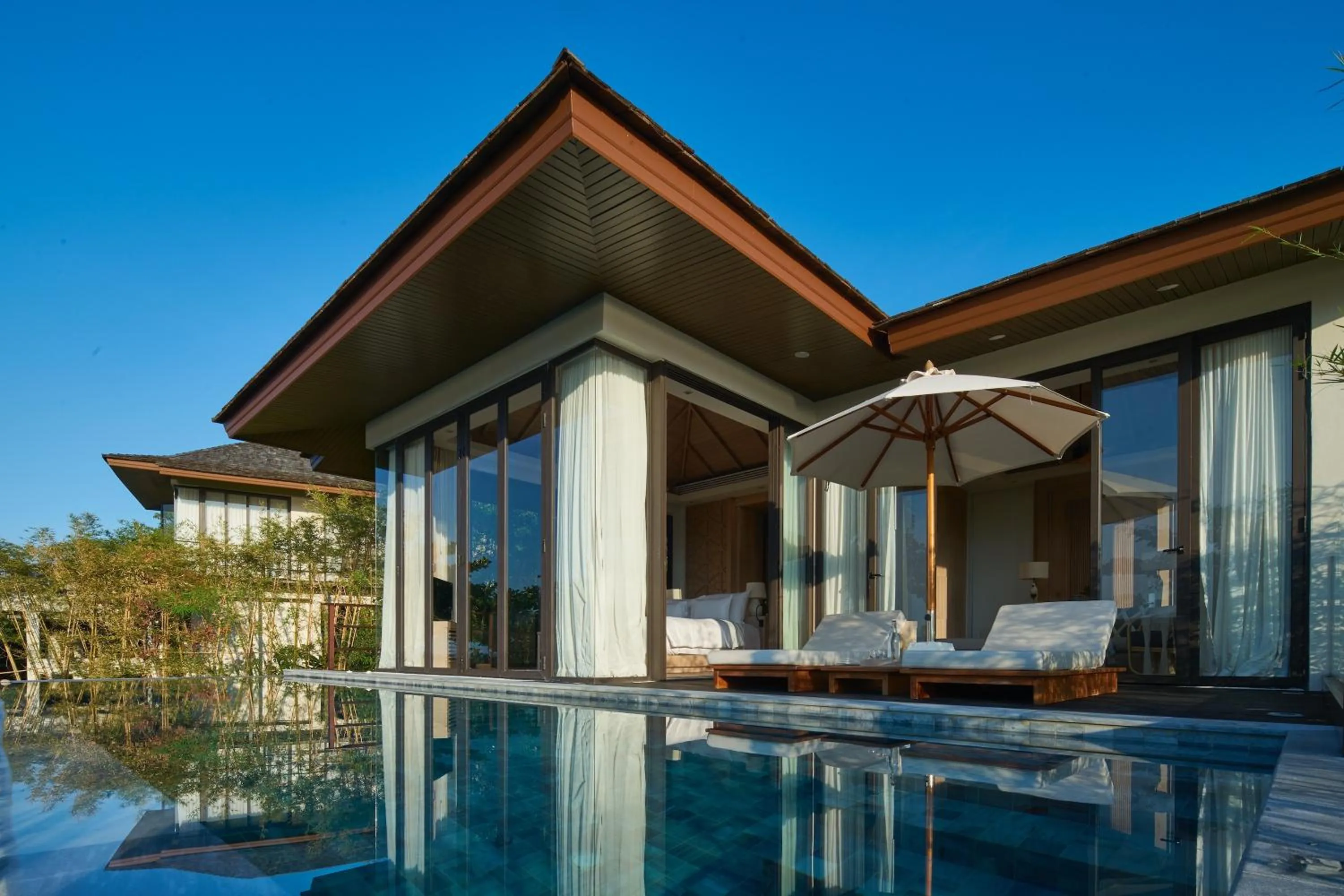 Bay View Pool Villa in Cape Fahn Hotel - Private Islands Samui