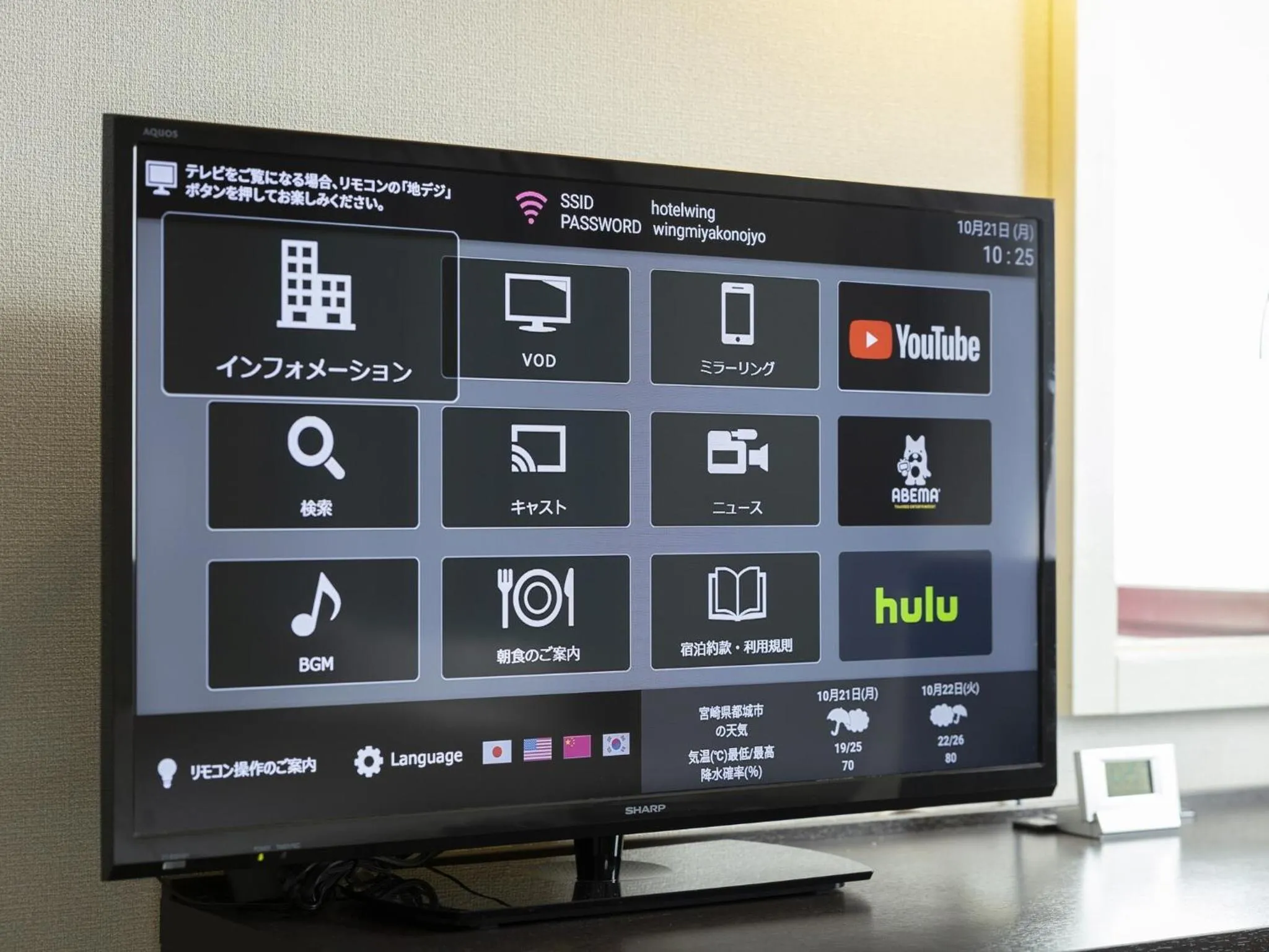 Economy Twin Room - Smoking in KOKO STAY Miyakonojo - formerly Hotel Wing International Miyakonojo