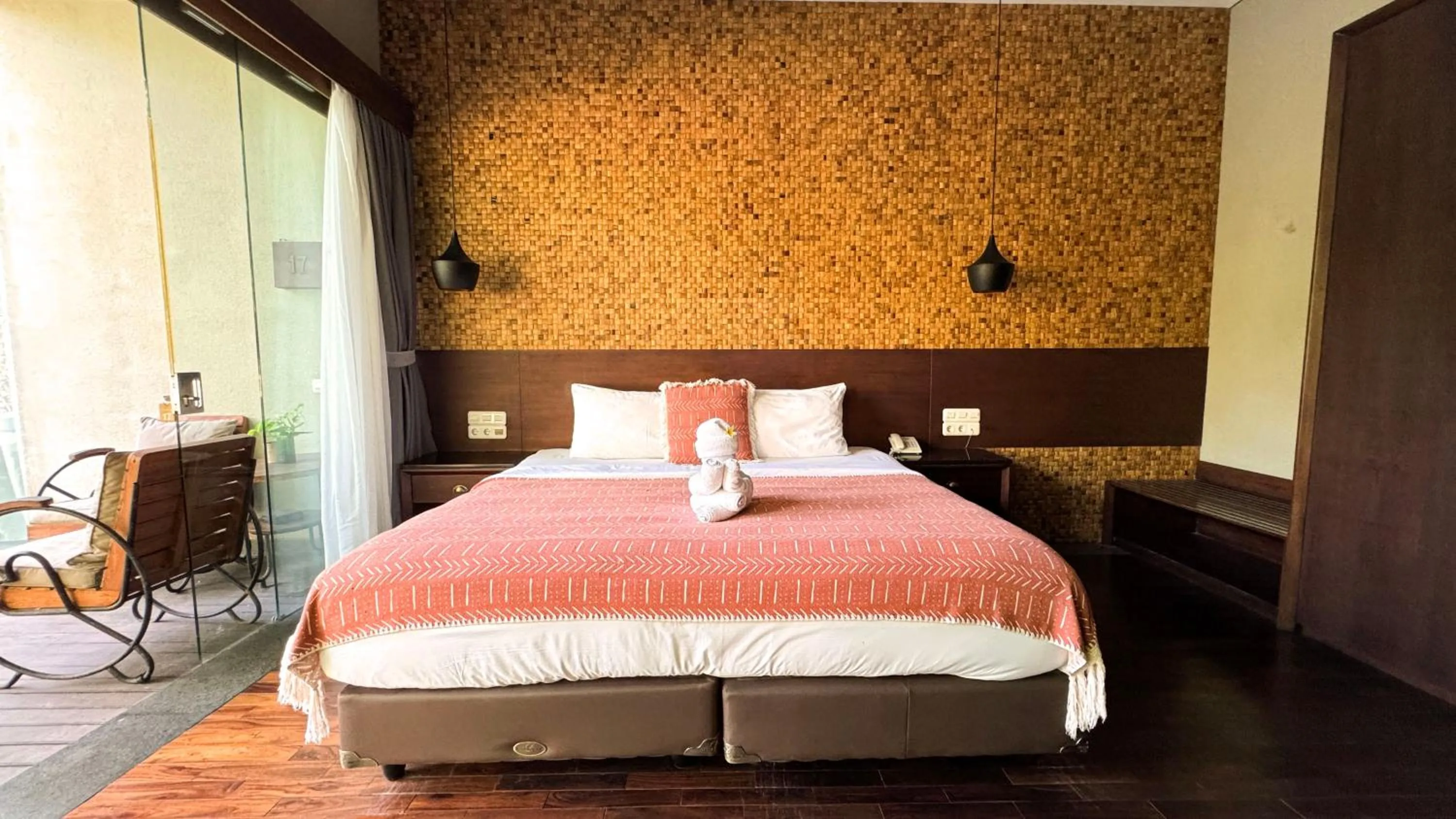 Double or Twin Room with Swimming Pool Access in Del Cielo Villa Jimbaran