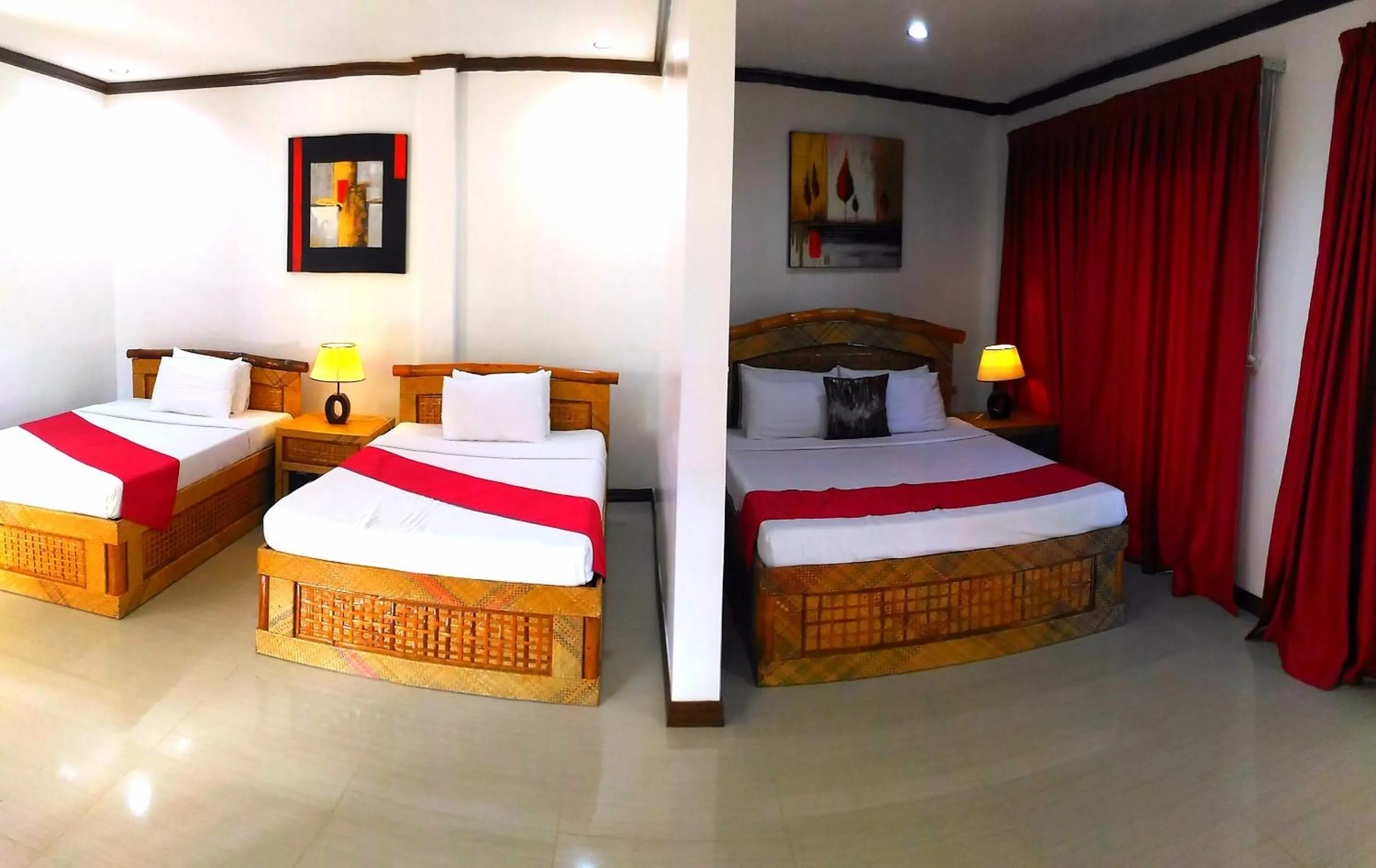 Family Room in Anda White Beach Resort