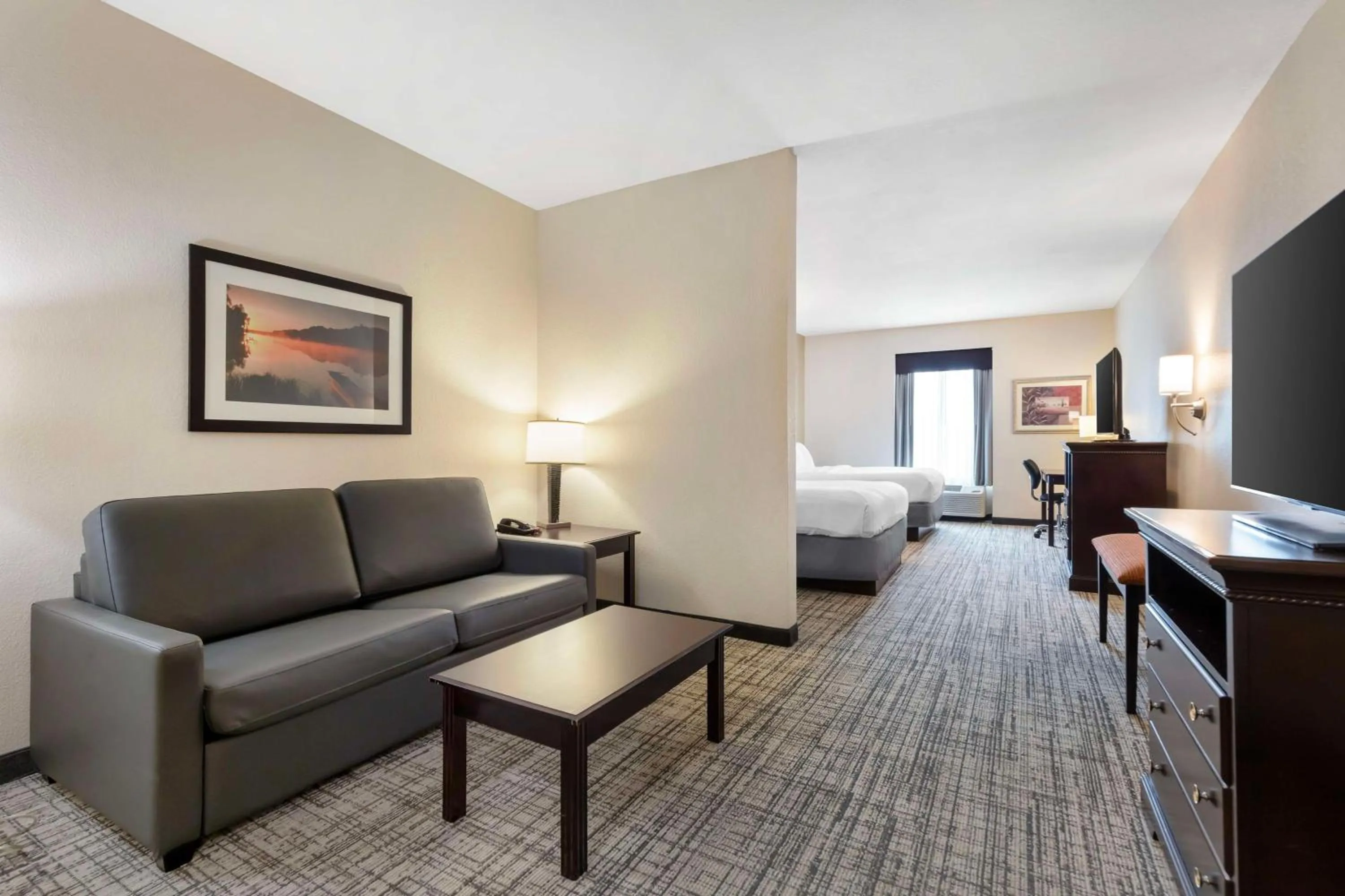 Junior Queen Suite with Two Queen Beds - Non-Smoking in Best Western Plus Greenville South