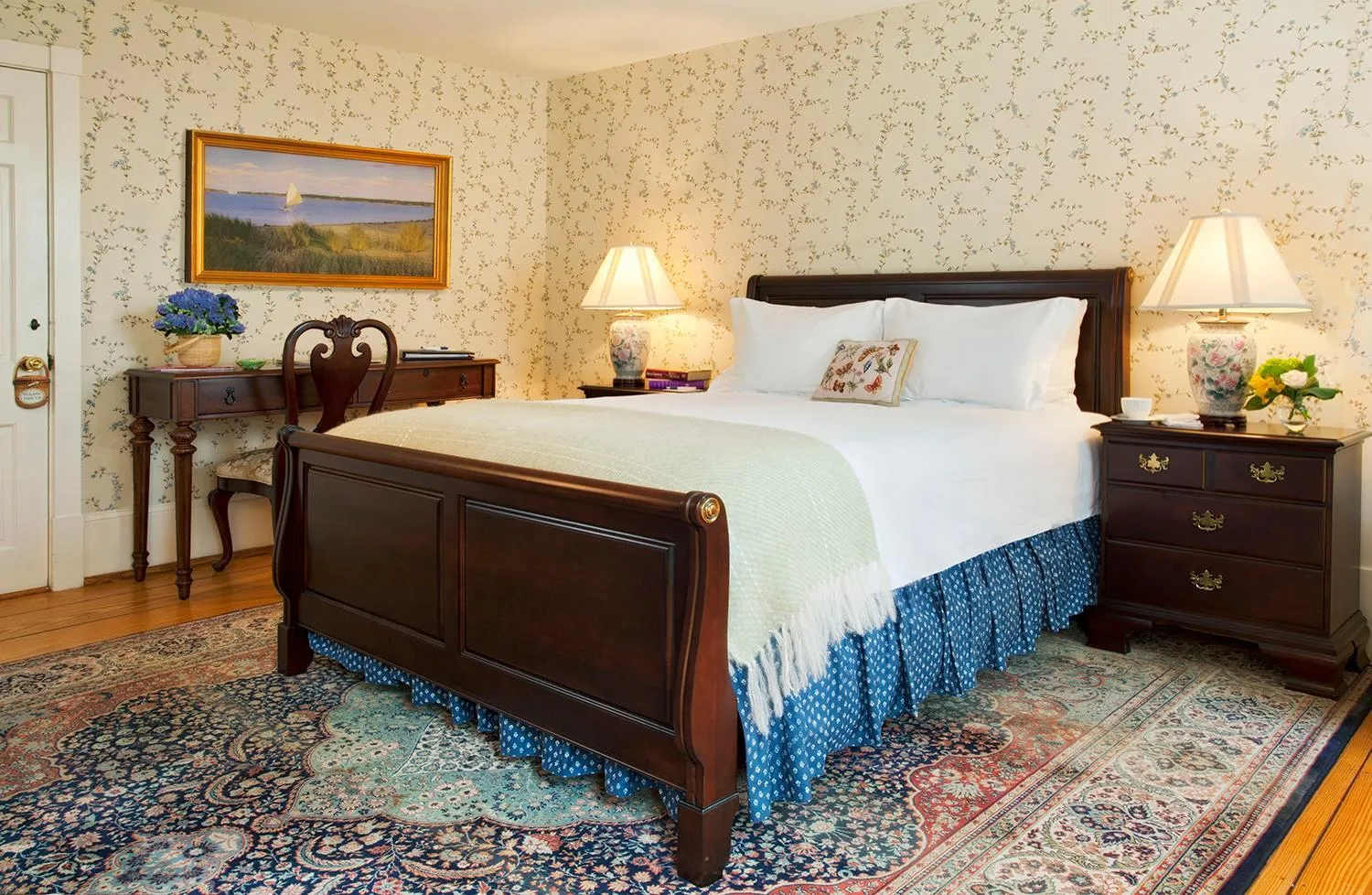 Superior Queen Bed - Daniel Webster Building  in Jared Coffin House