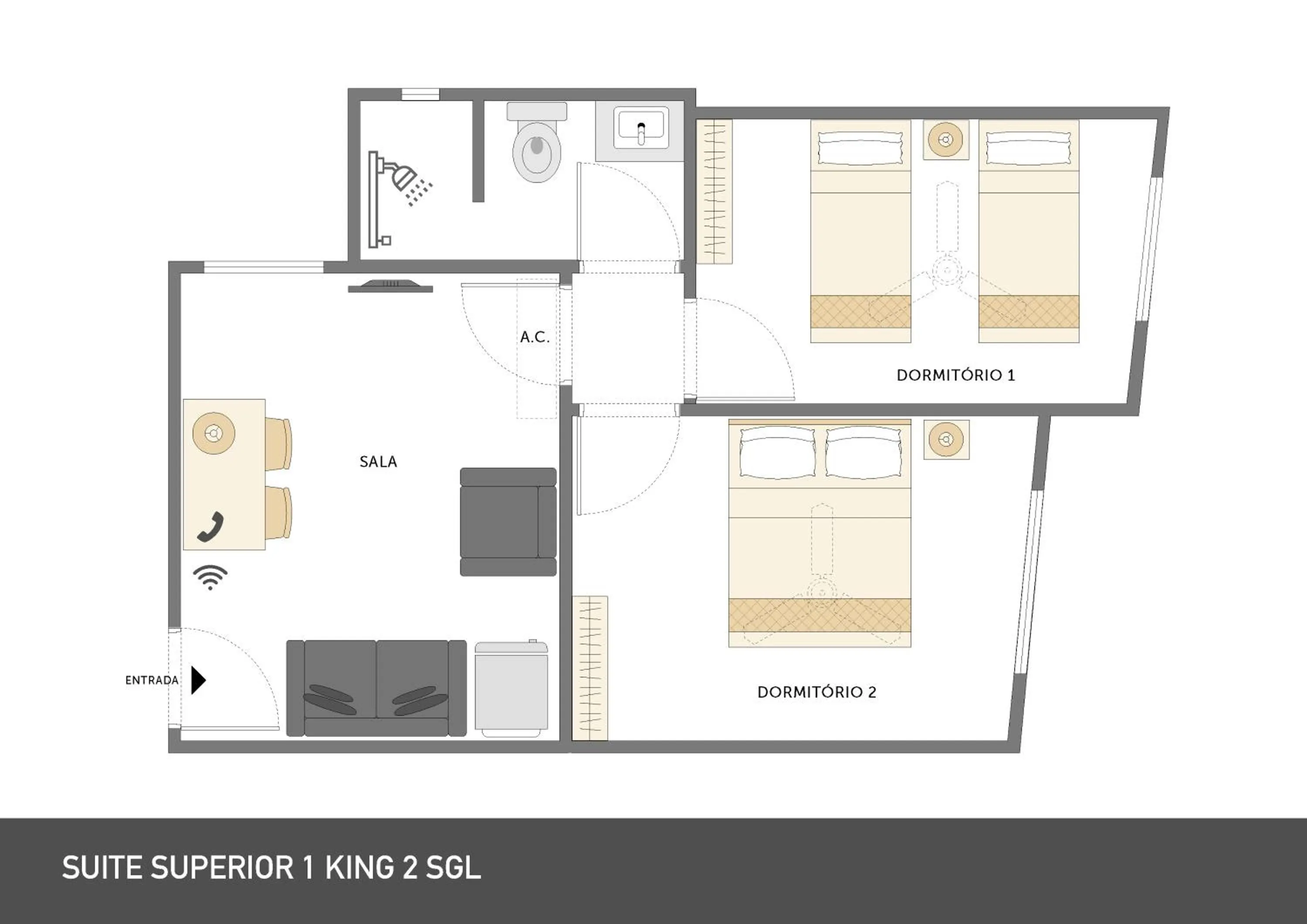 Superior Suite in Hotel Rojas All Suite