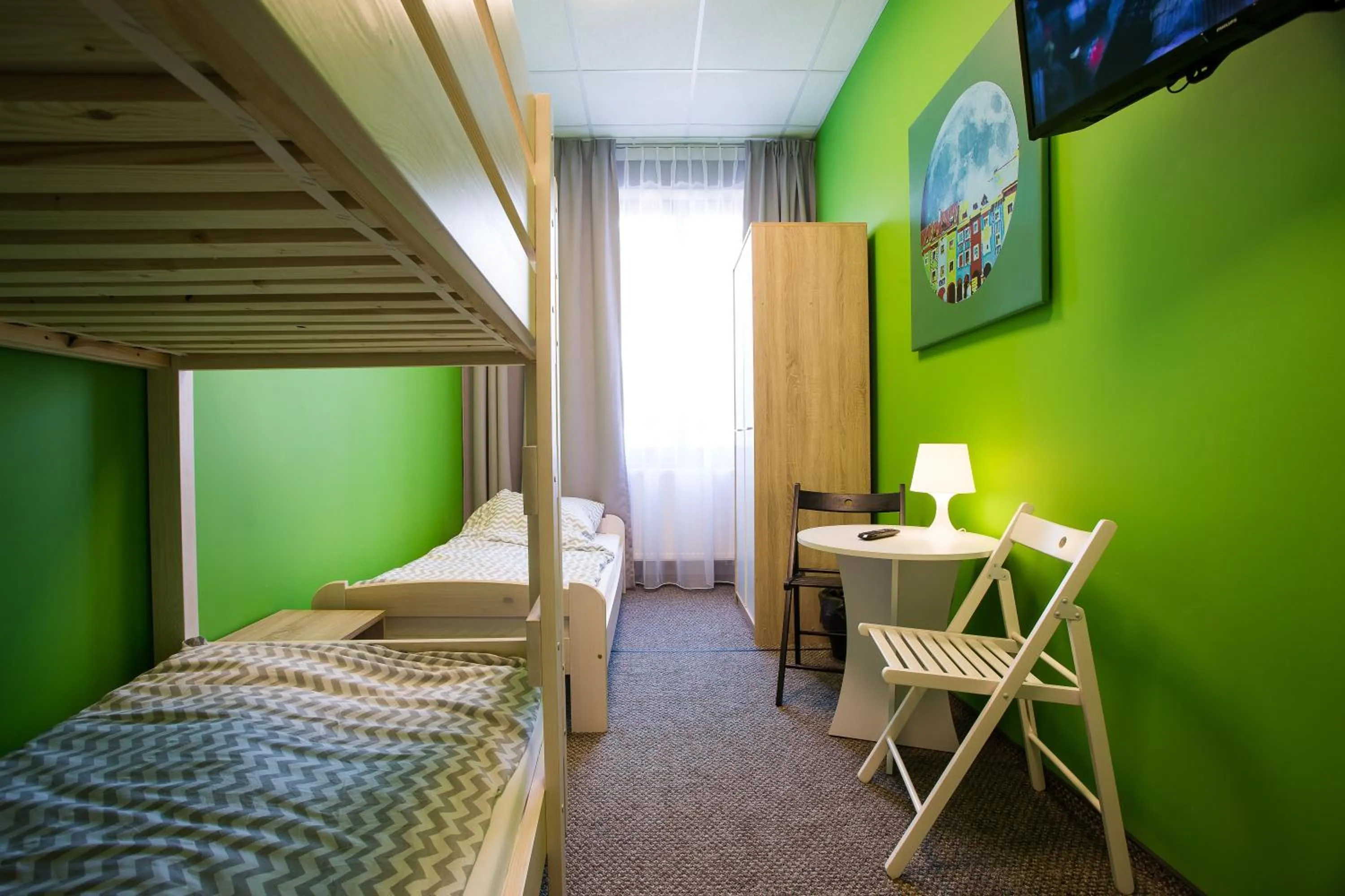 Triple Room in Moon Hostel Poznań