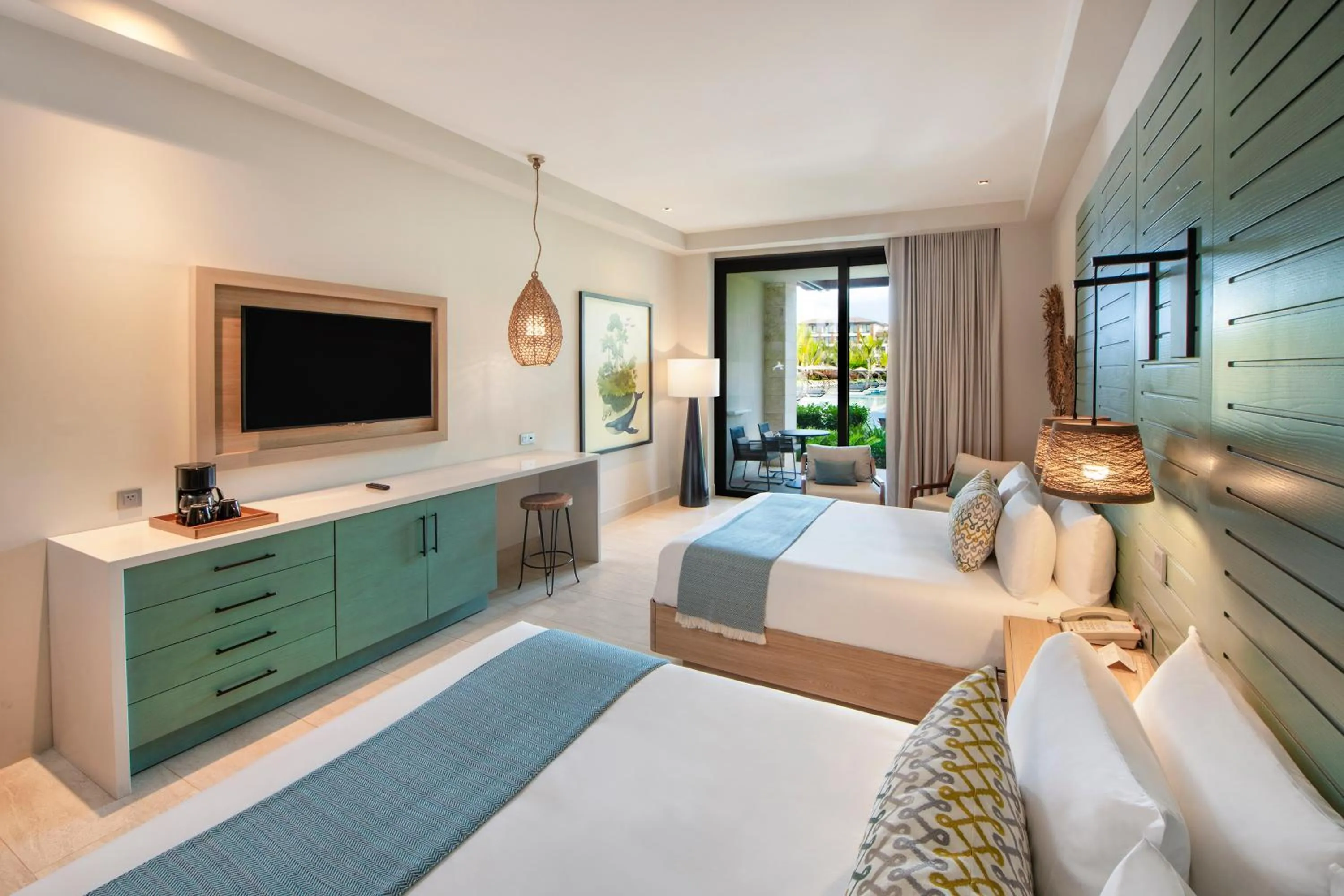 Adults Queen - single occupancy - Pool View Junior Suite in Adults Only Club at Lopesan Costa Bávaro Resort