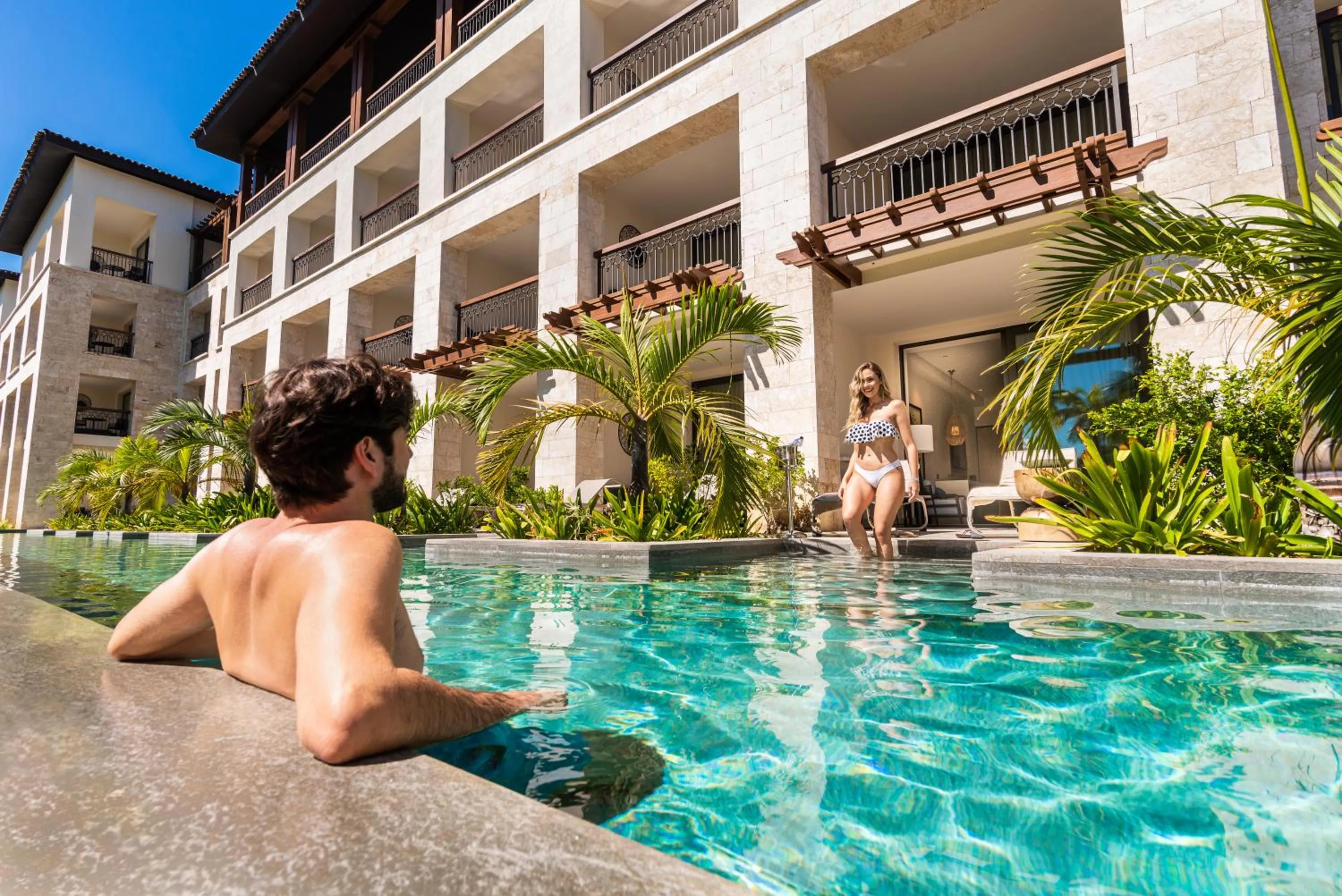 Adults King - single occupancy - Swim Up Junior Suite in Adults Only Club at Lopesan Costa Bávaro Resort