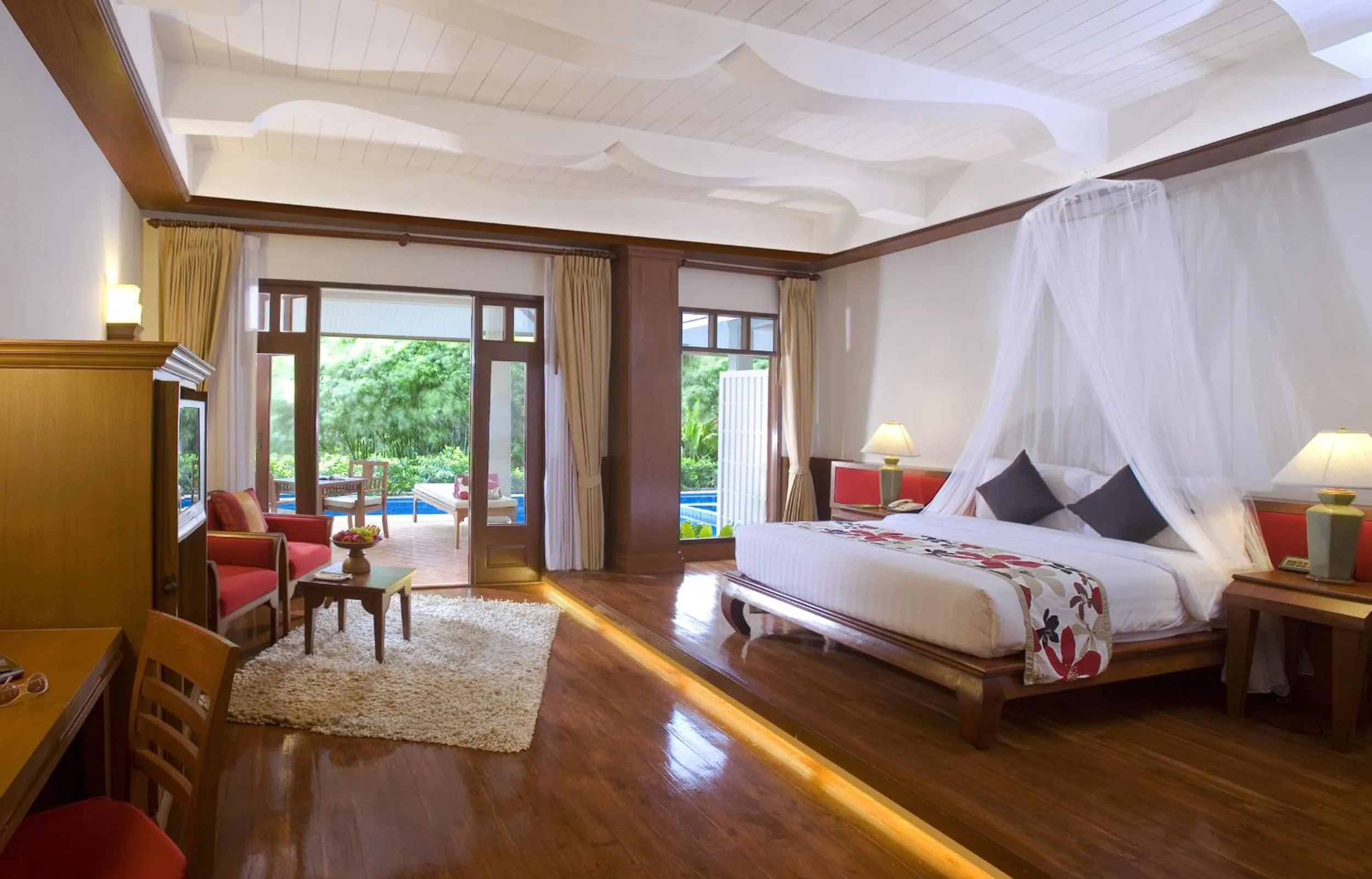 Deluxe Double or Twin Room with Pool Access in Samui Buri Beach Resort
