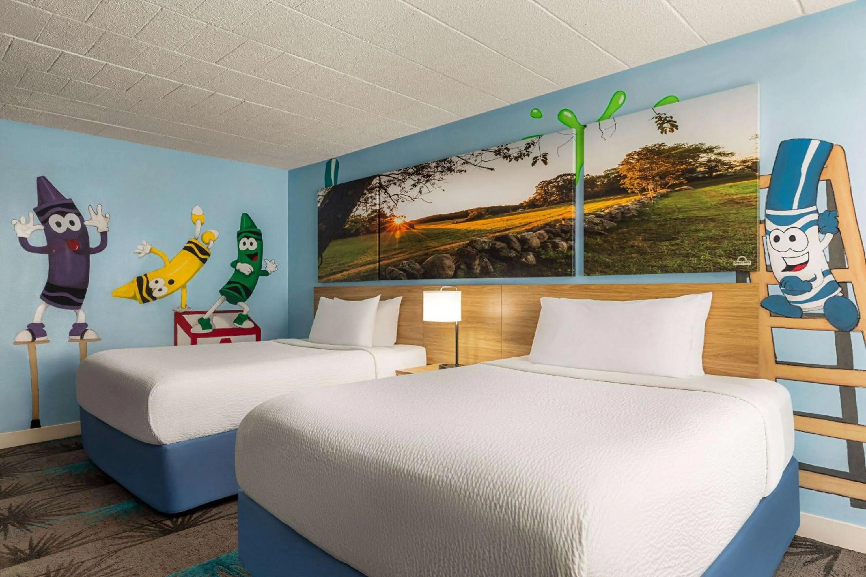 Family Suite Two Queen Beds -  Non-Smoking in Days Hotel by Wyndham Allentown Airport / Lehigh Valley