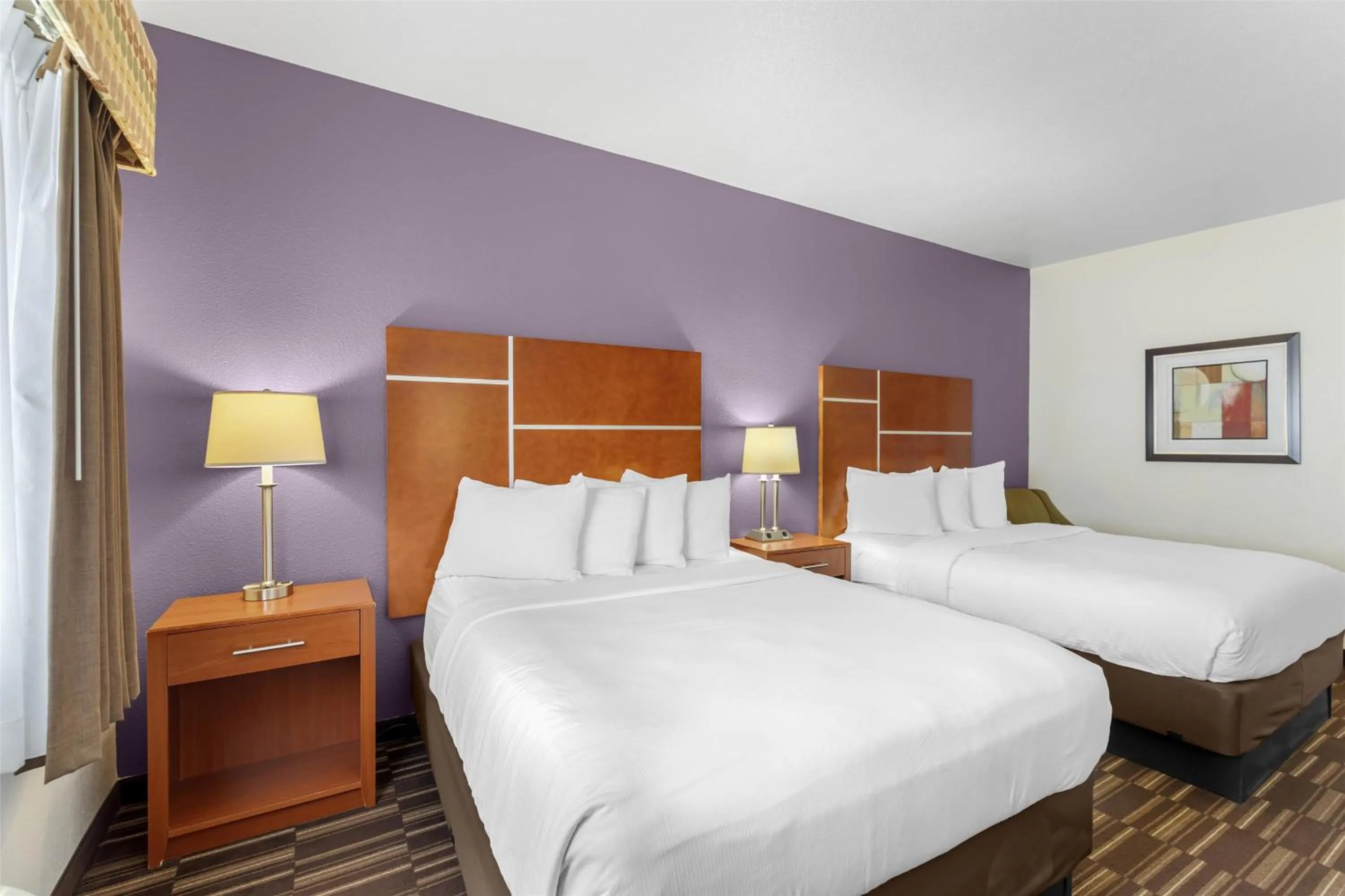 Queen Room with Two Queen Beds - Non-Smoking in Best Western Firestone Inn & Suites
