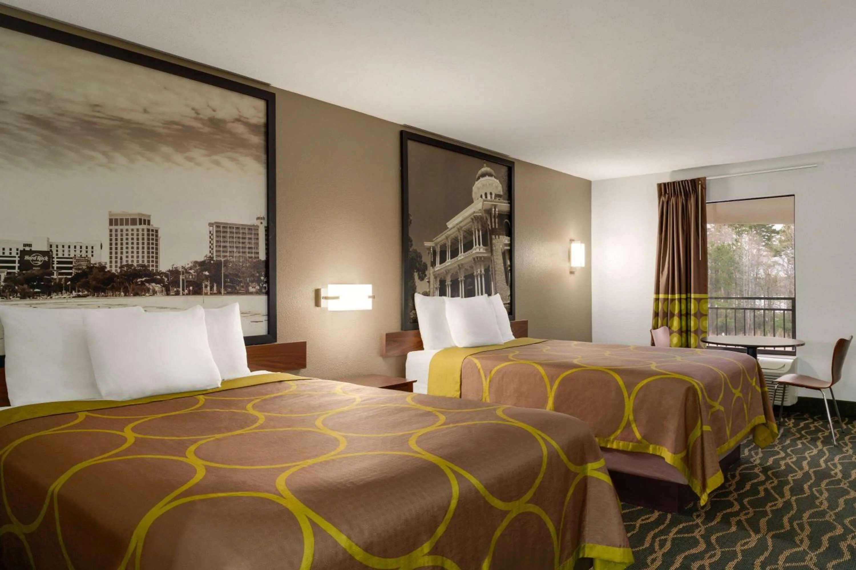 Queen Room with Two Queen Beds - Non-Smoking in Super 8 by Wyndham Pearl/Jackson/East