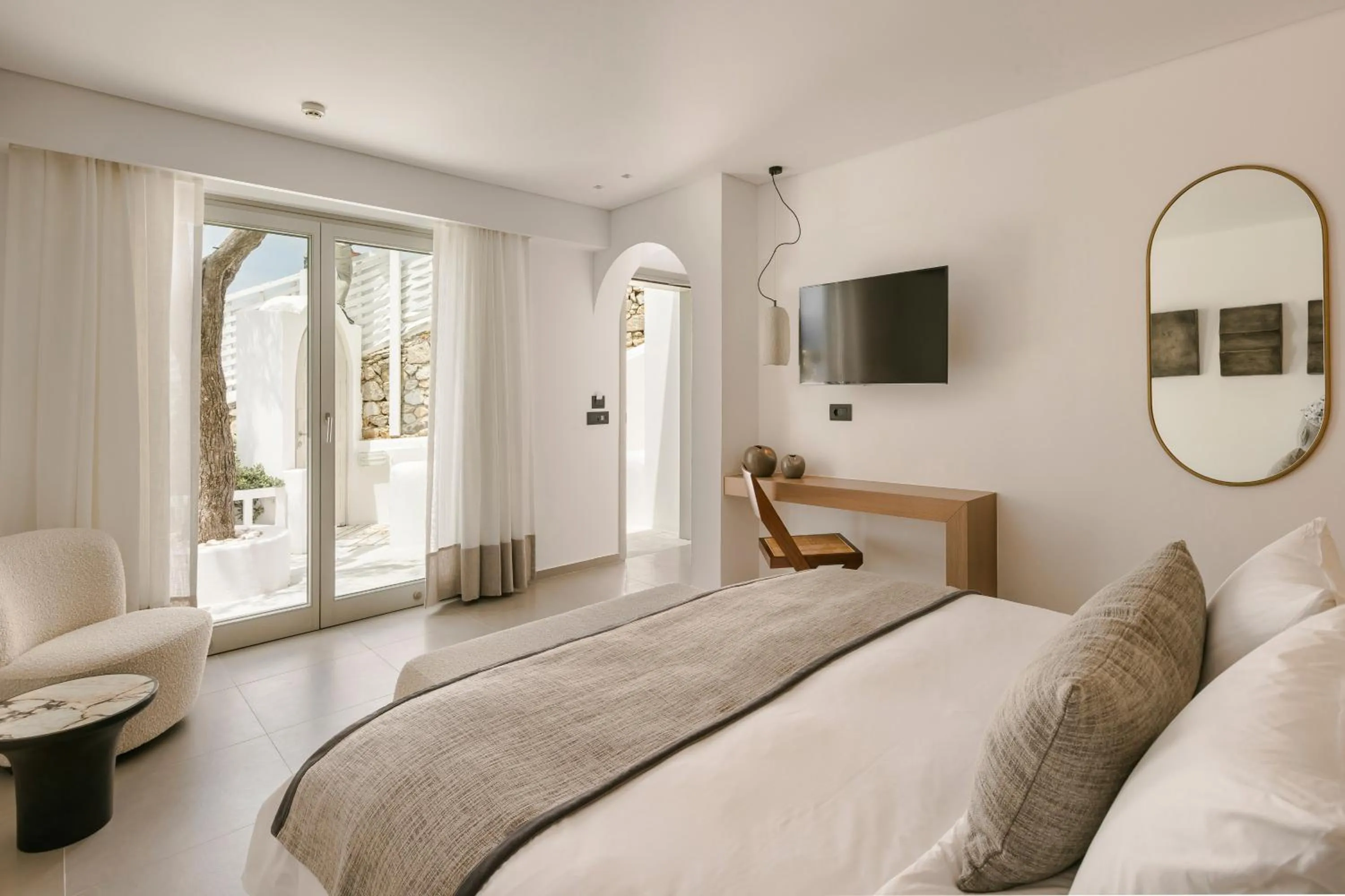 Mykonos Suite with Plunge Pool in Grace Mykonos