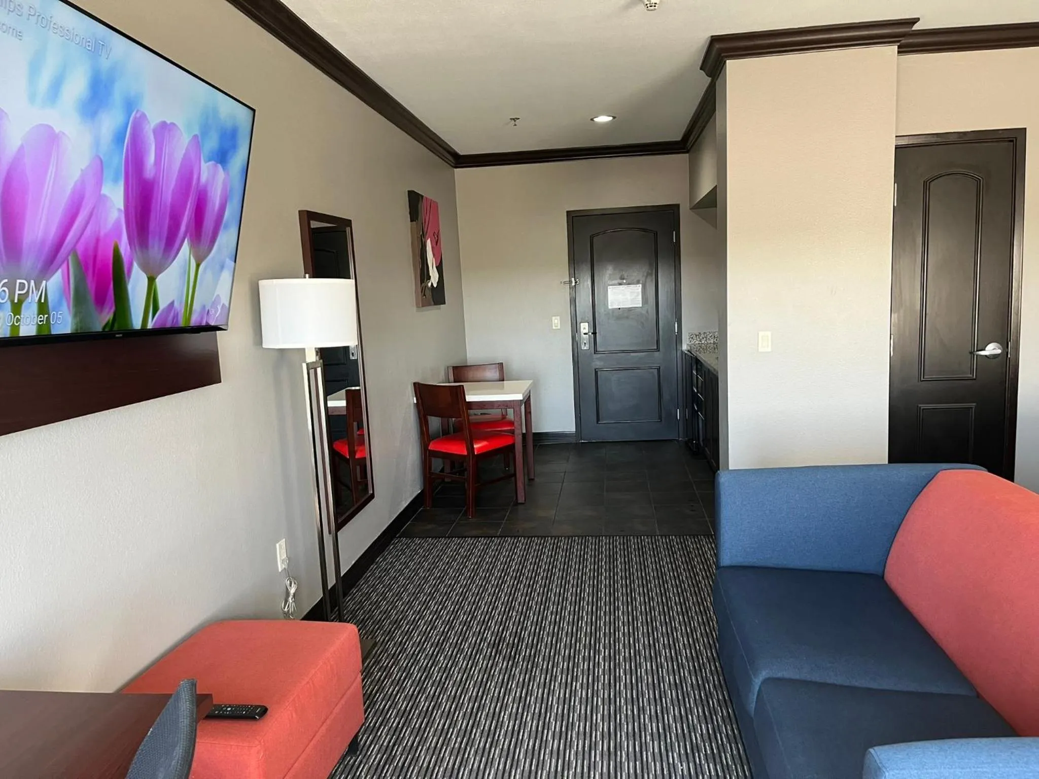Queen Room with Two Queen Beds and Sofa Bed - Non-Smoking in Hawthorn Suites by Wyndham Lubbock