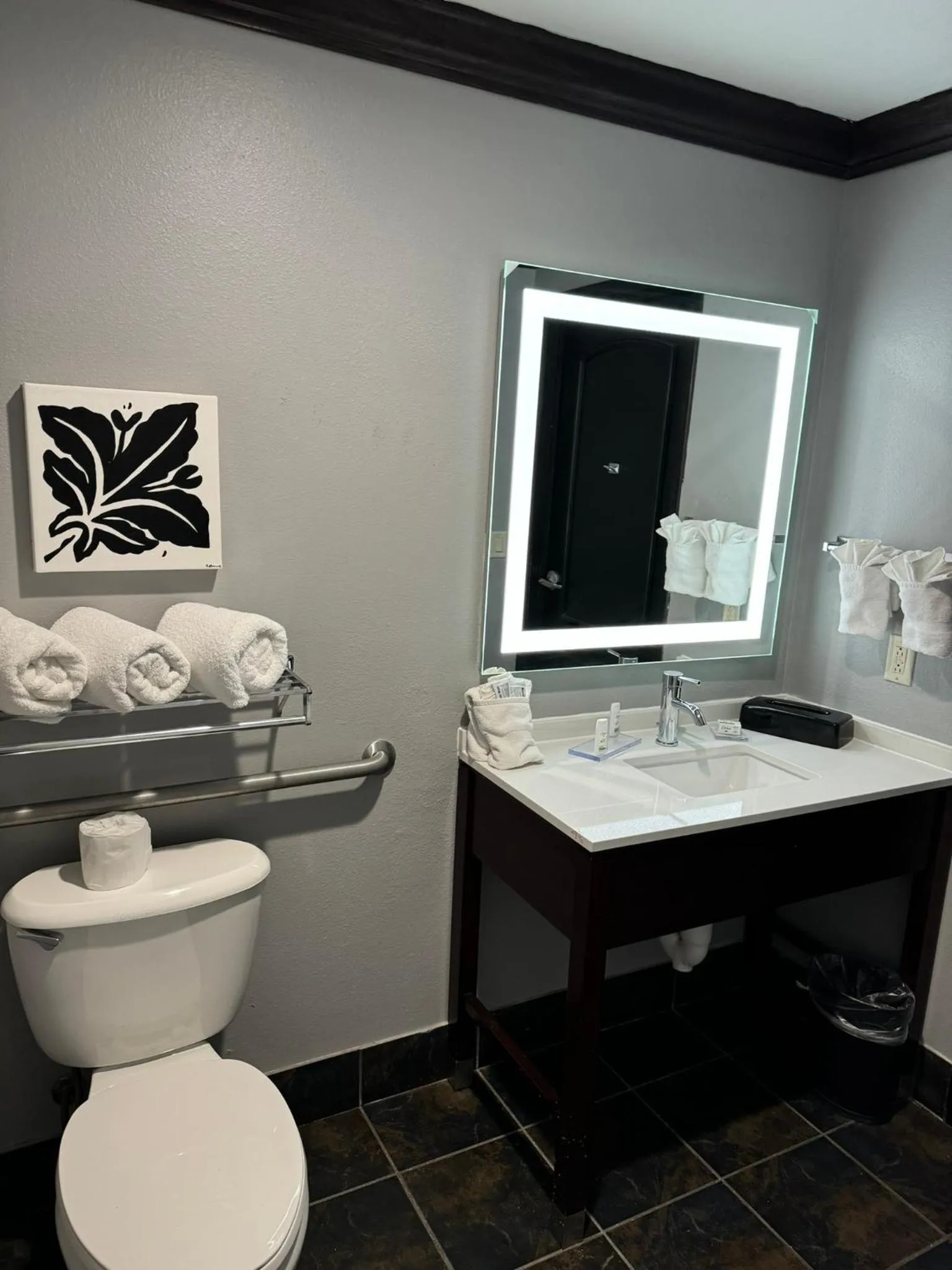 King Room with Bath Tub - Mobility/Hearing Accessible - Non-Smoking in Hawthorn Suites by Wyndham Lubbock