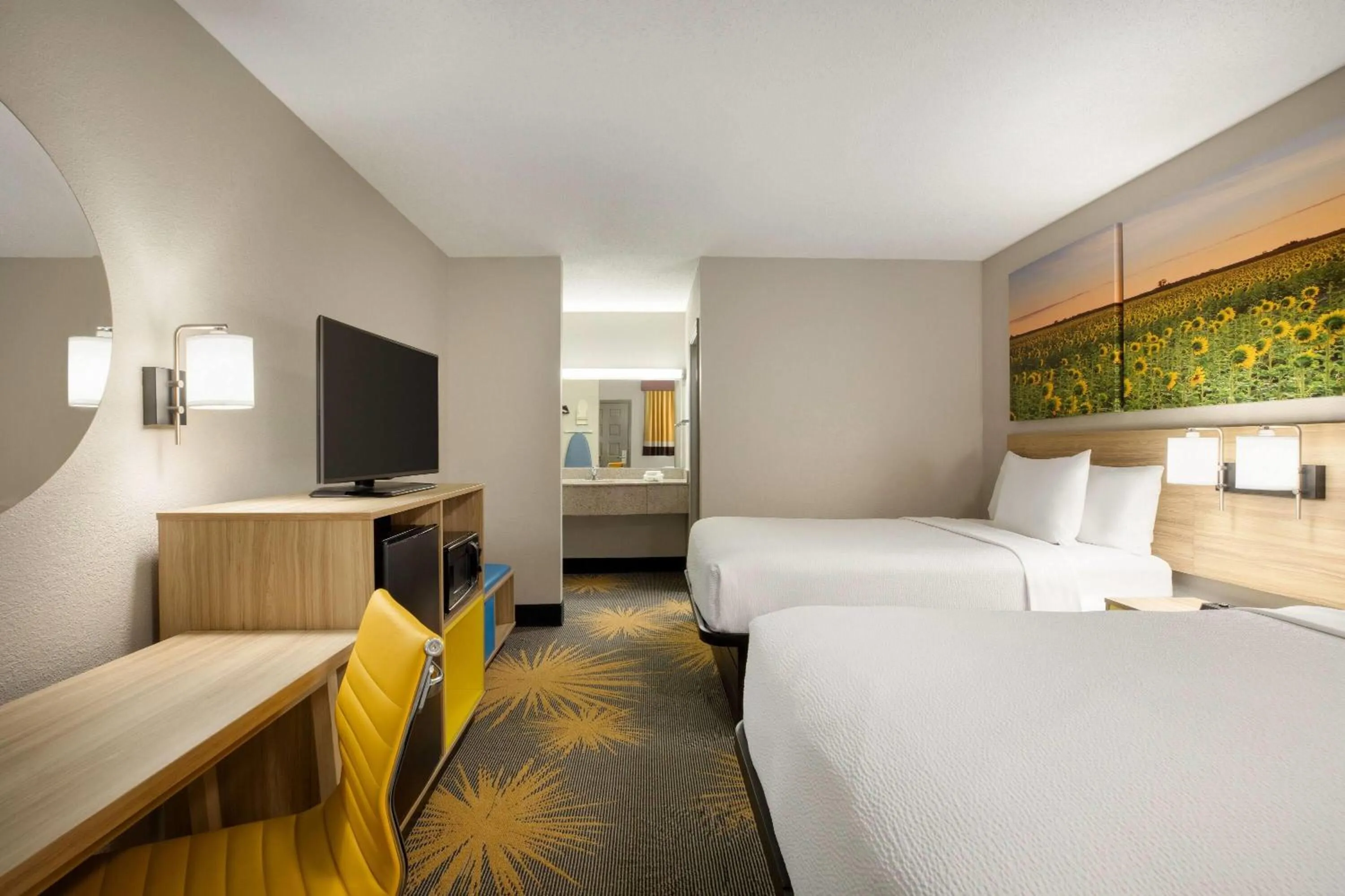 Double Room with Two Double Beds - Non-Smoking in Days Inn by Wyndham Cartersville