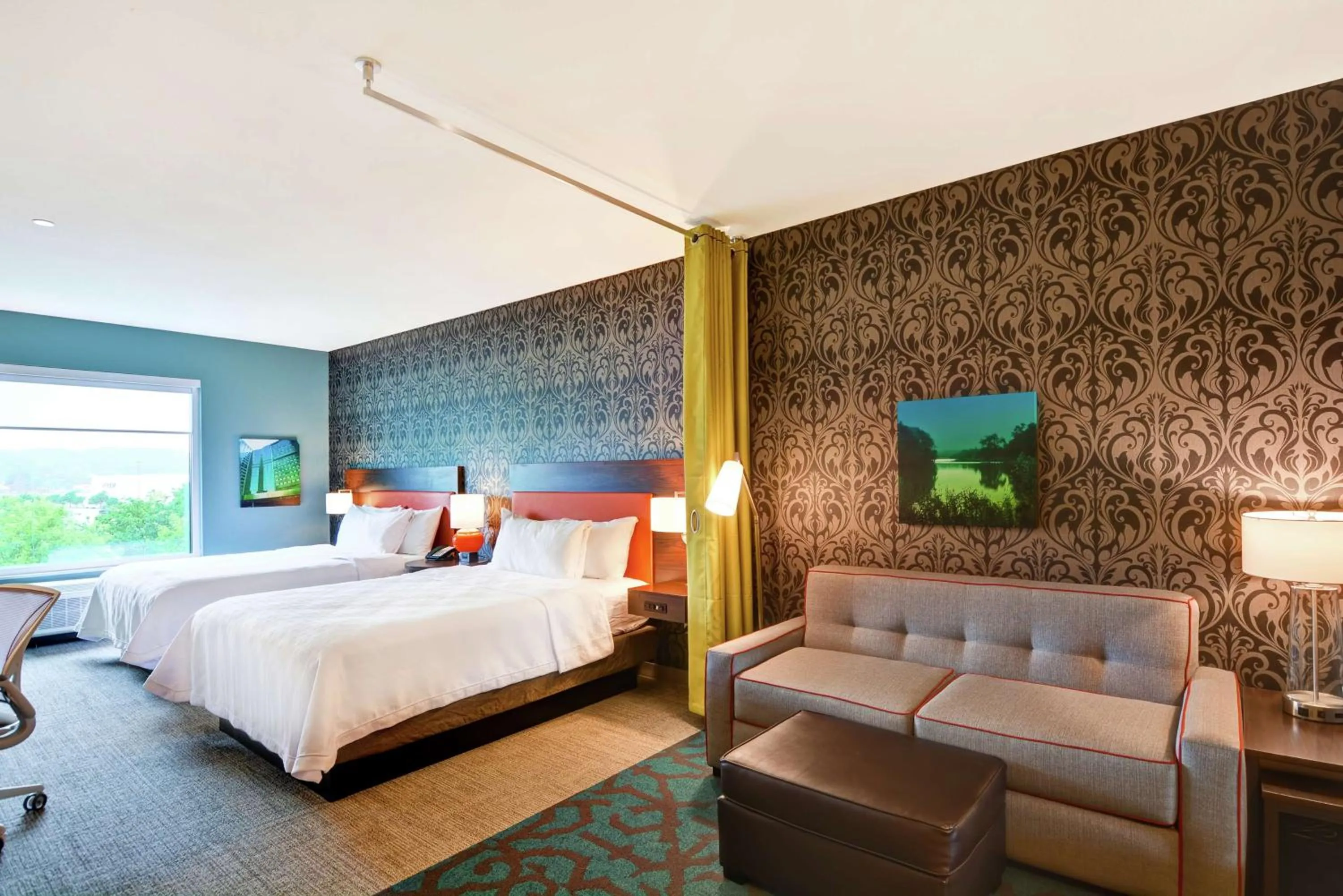 Queen Studio with Two Queen Beds - Mobility Access/Non-Smoking in Home2 Suites by Hilton Rochester Mayo Clinic Area