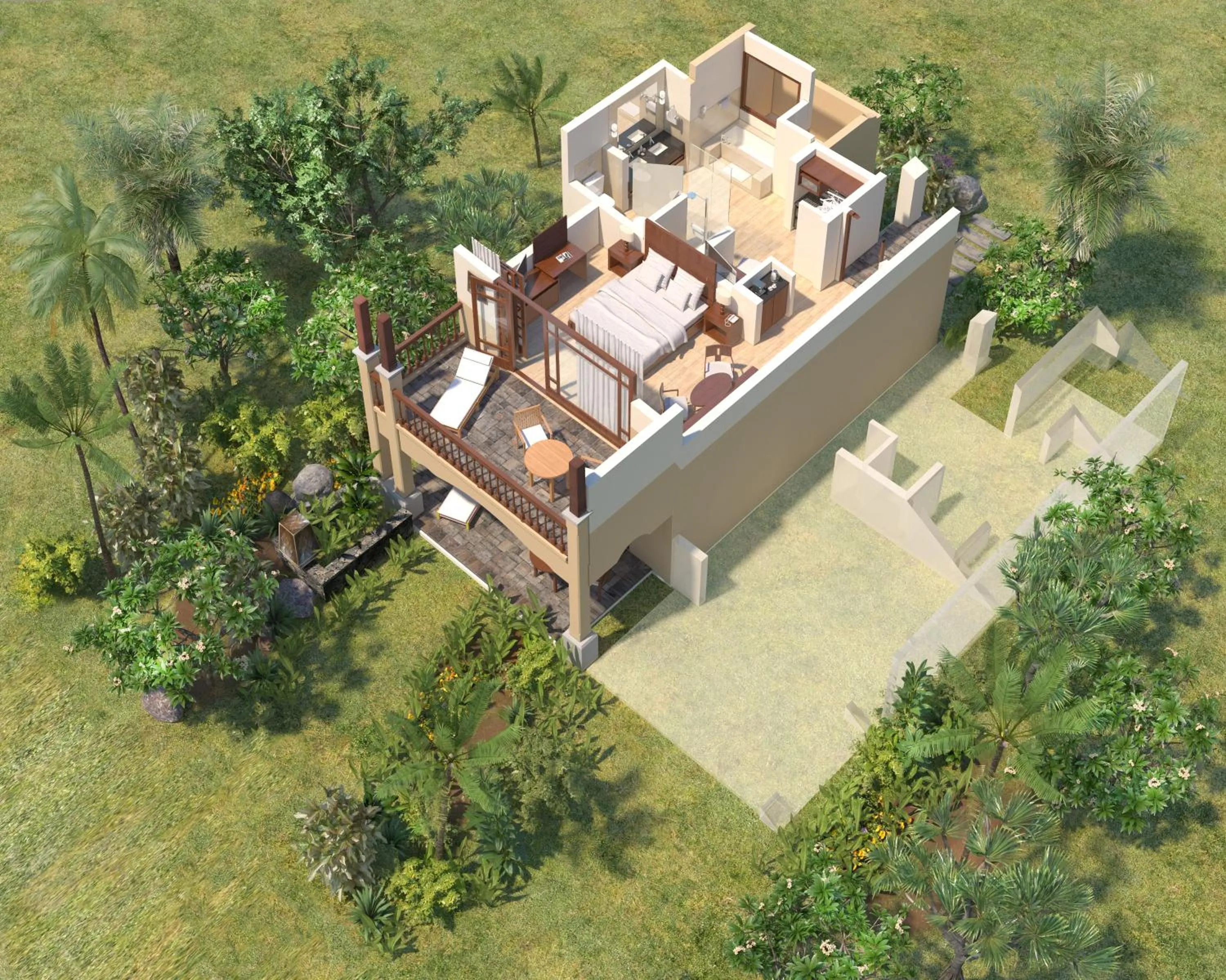 Junior Suite Lagoonview in Shanti Maurice Resort & Spa