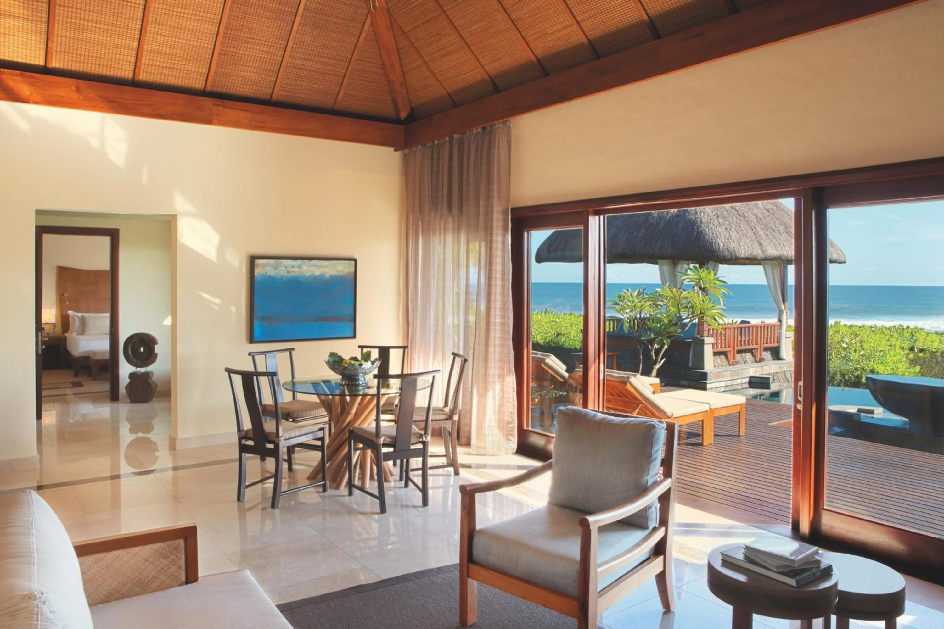 Oceanview Double Suite Pool Villa - single occupancy in Shanti Maurice Resort & Spa