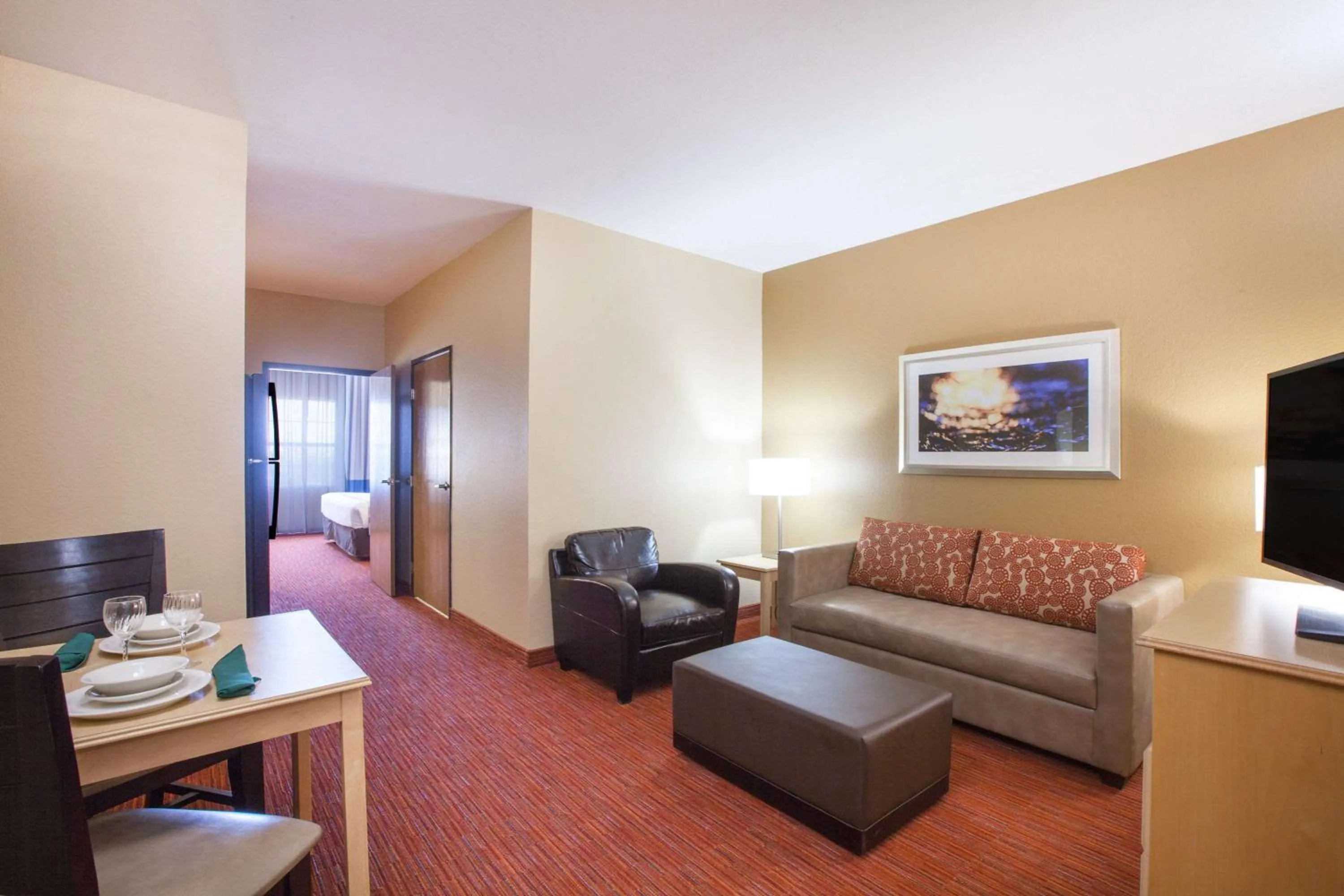 One-Bedroom King Suite - Non-Smoking in Hawthorn Extended Stay by Wyndham Corpus Christi