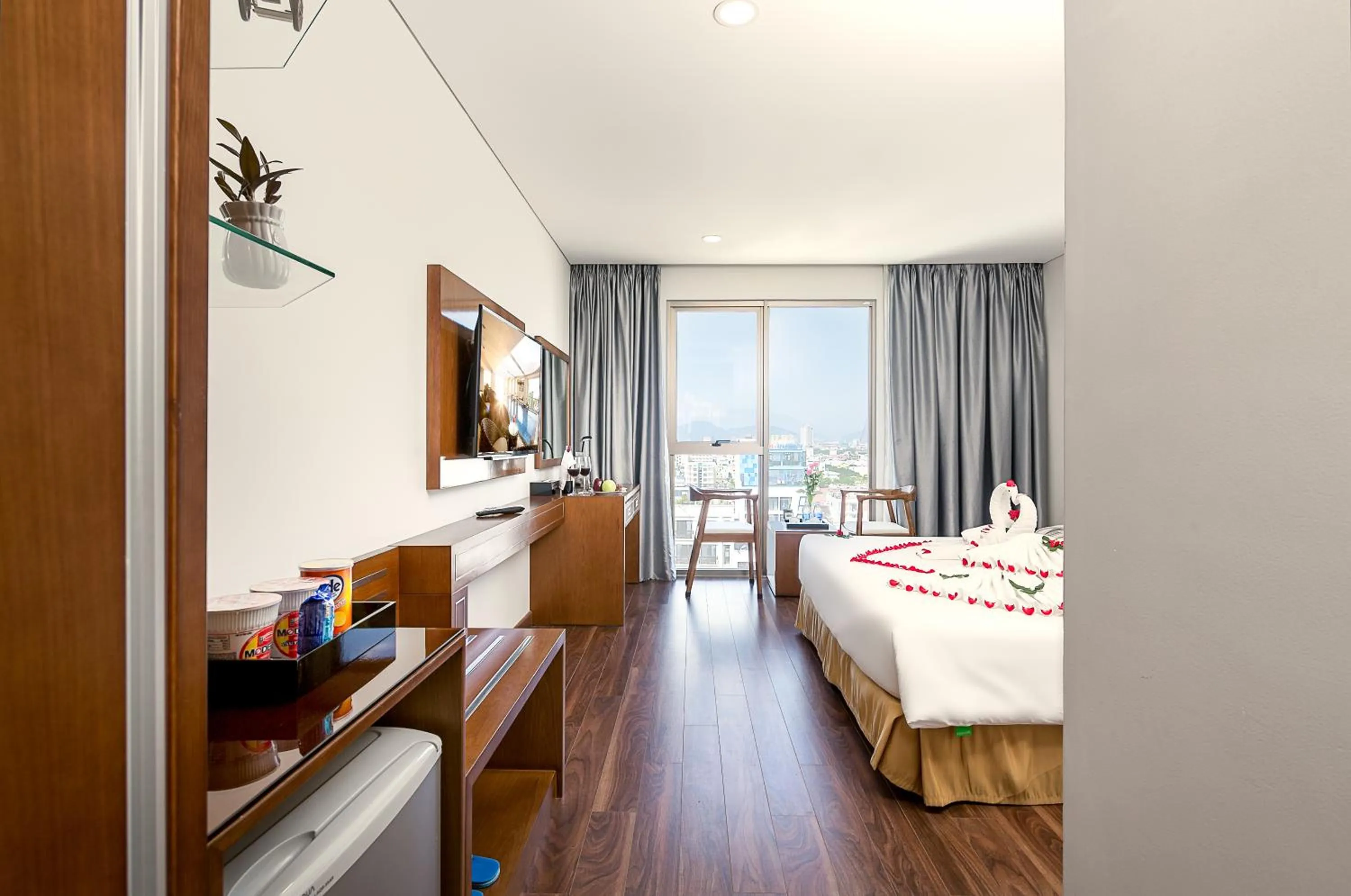 Deluxe Double Room with City View in Tamarind Danang Beach Hotel