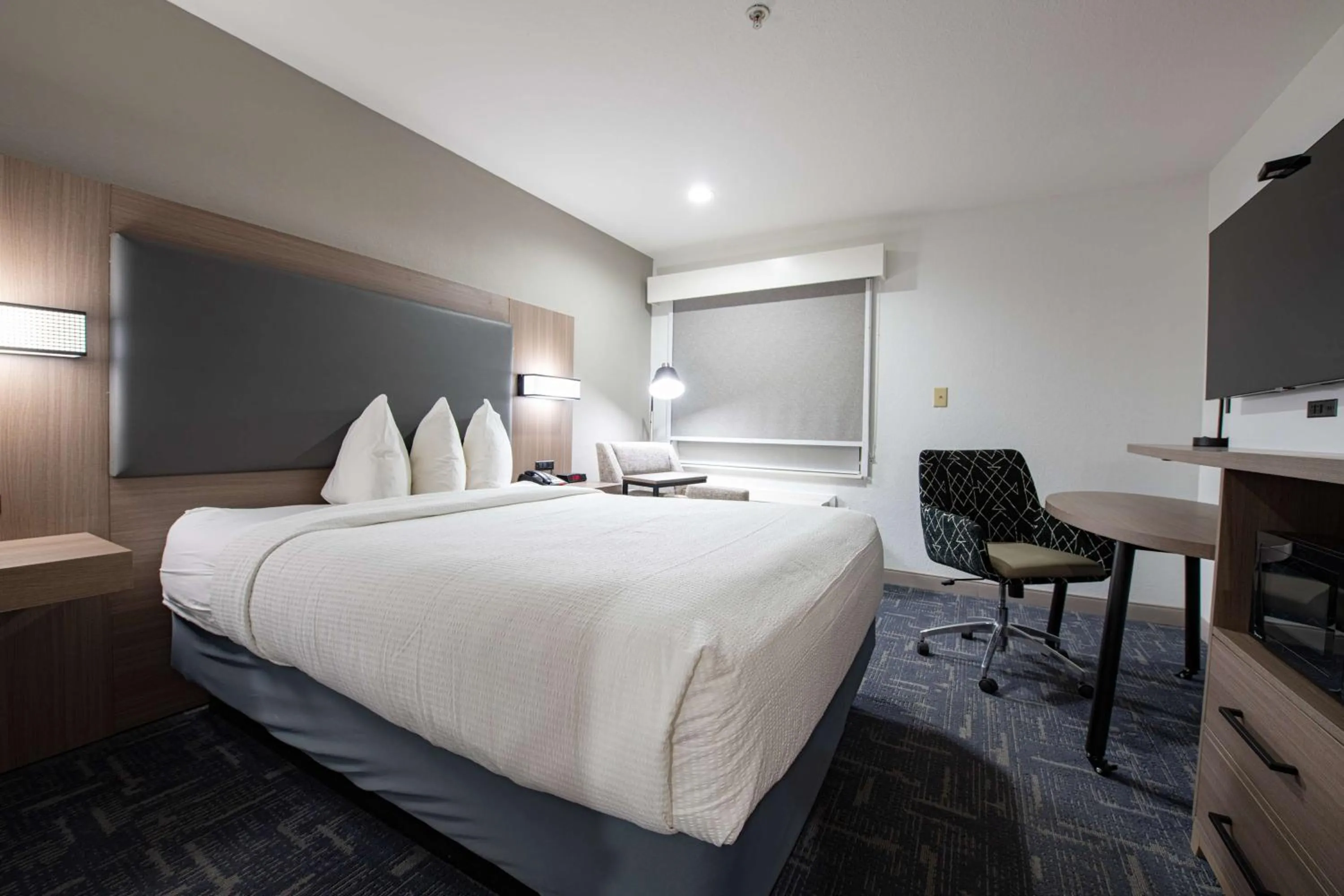 Queen Room with Roll-In Shower - ADA in Best Western Lafayette Inn