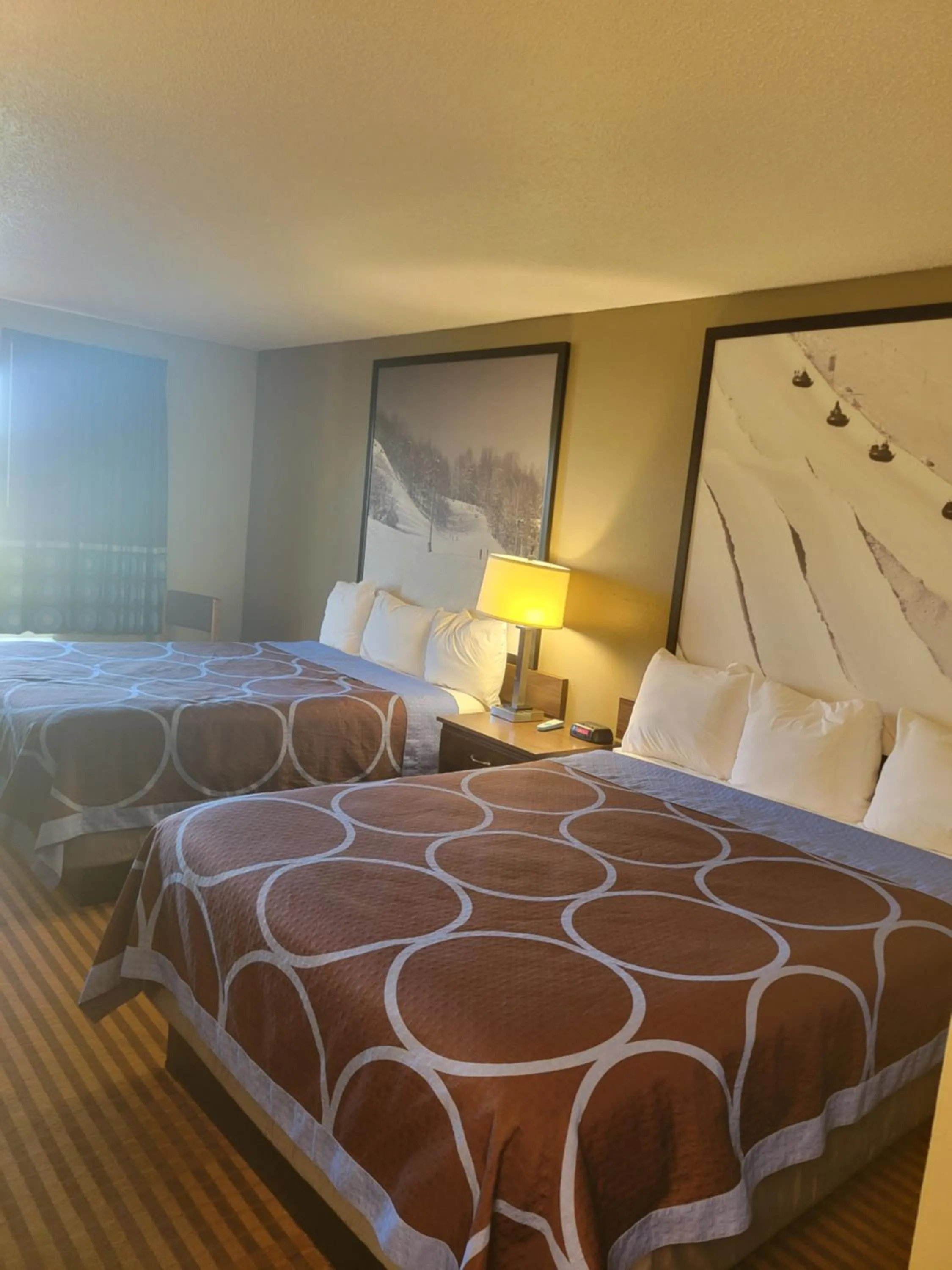 Queen Room with Two Queen Beds - Non-Smoking in Super 8 by Wyndham Portage