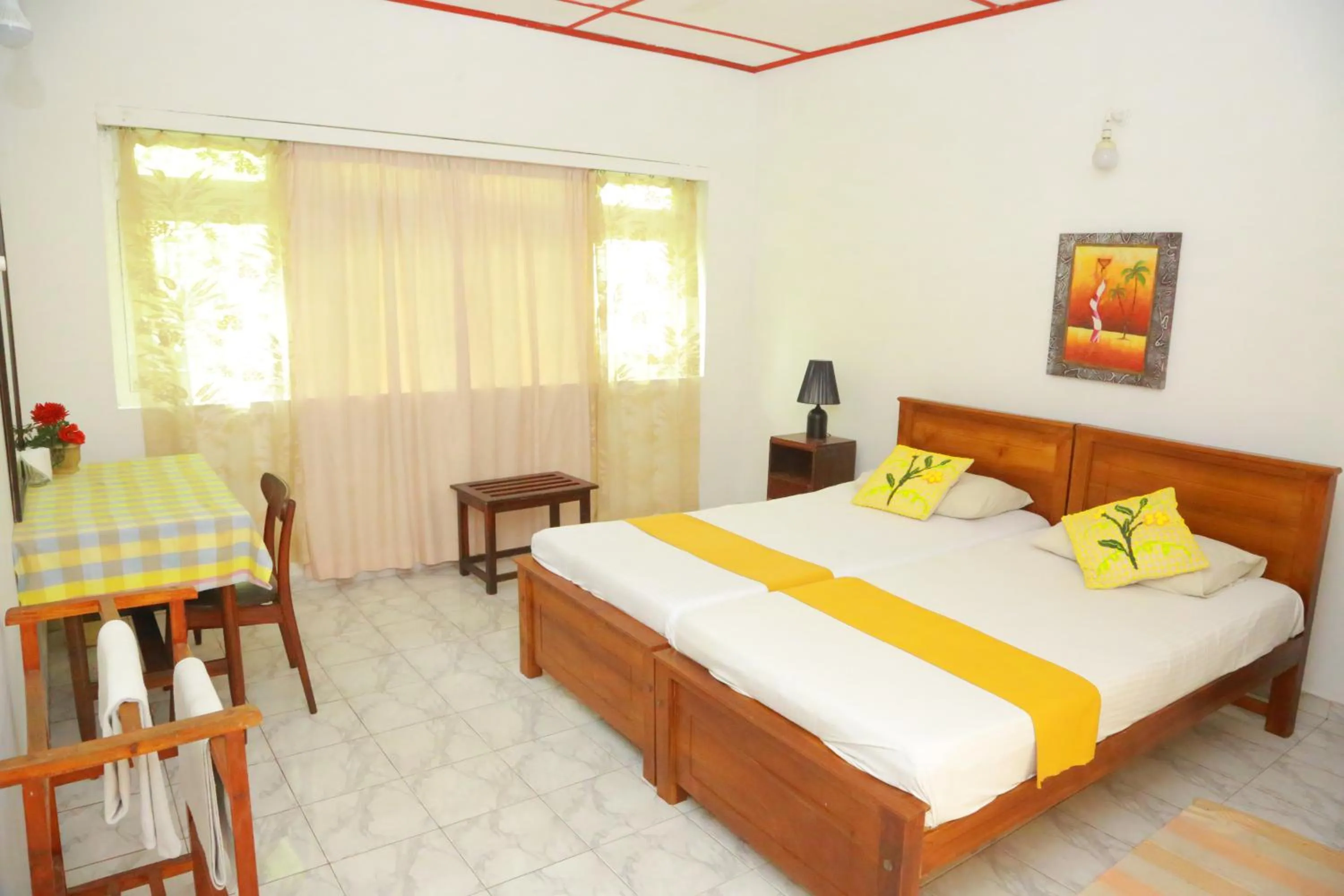 Double or Twin Room (Fan) with 10% Discount on Laundry - single occupancy in Ranveli Beach Resort