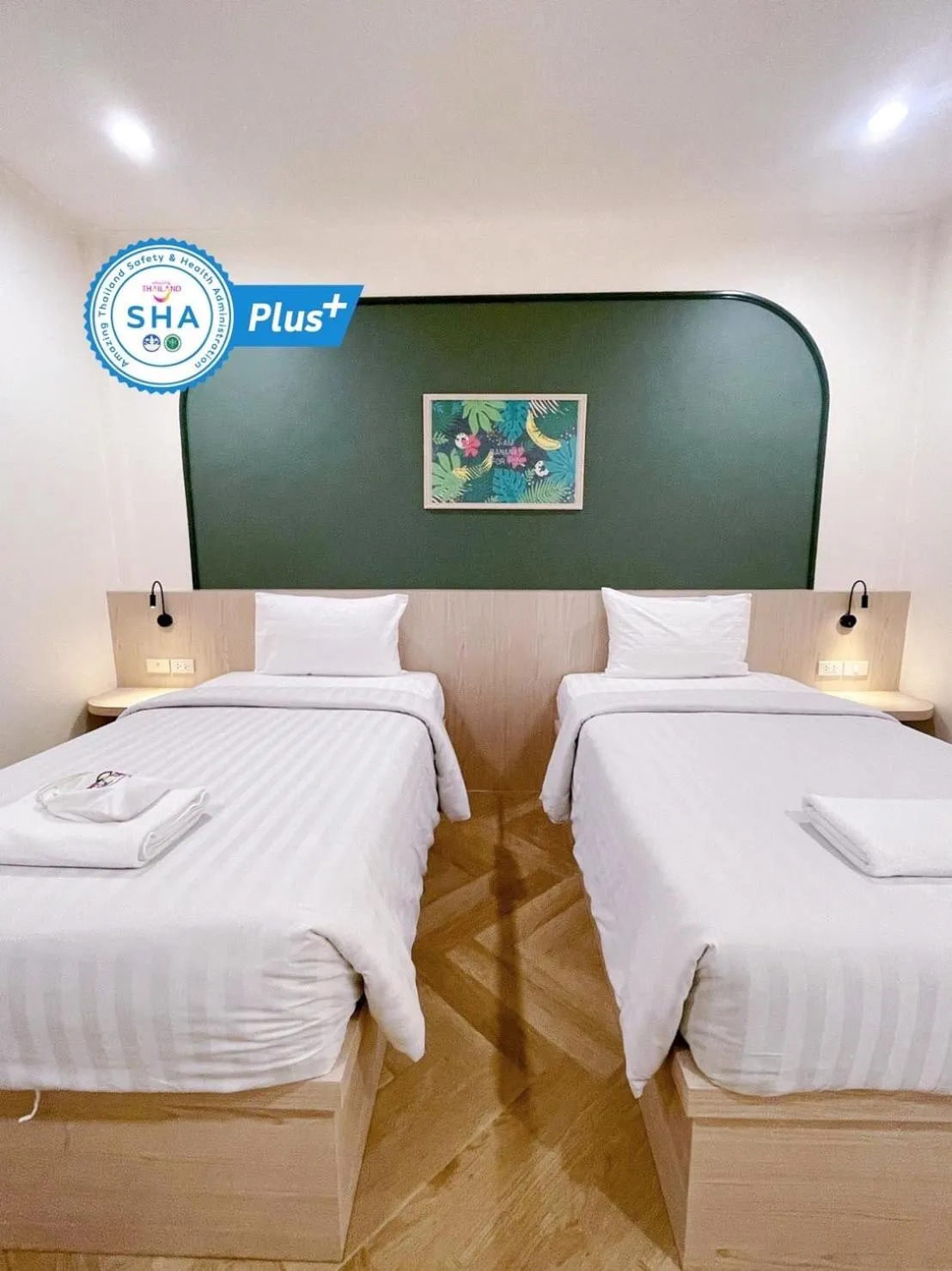 Twin Room with Private Bathroom in Sky View Resort Buriram