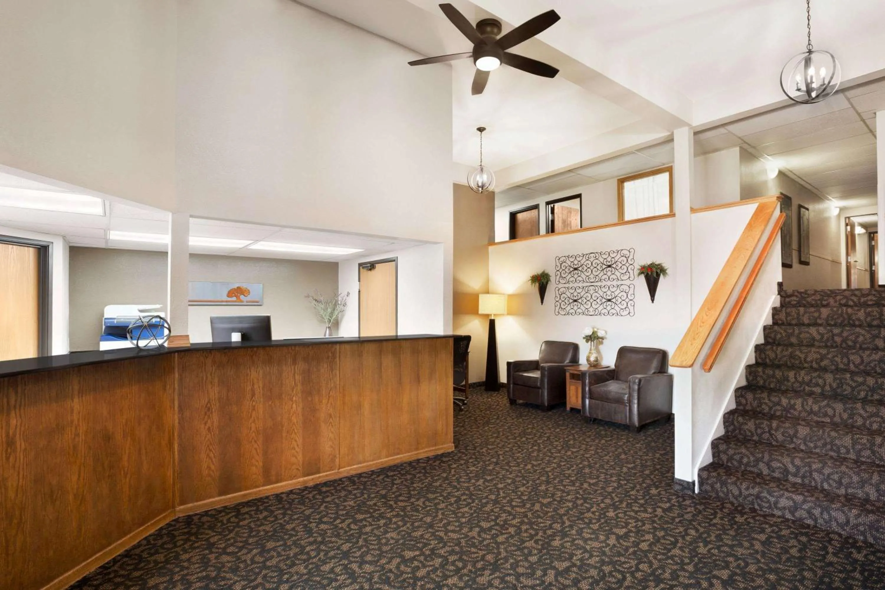 Family Suite with One King Bed and One Queen Bed -Third Floor/Non-Smoking in Super 8 by Wyndham Lincoln North