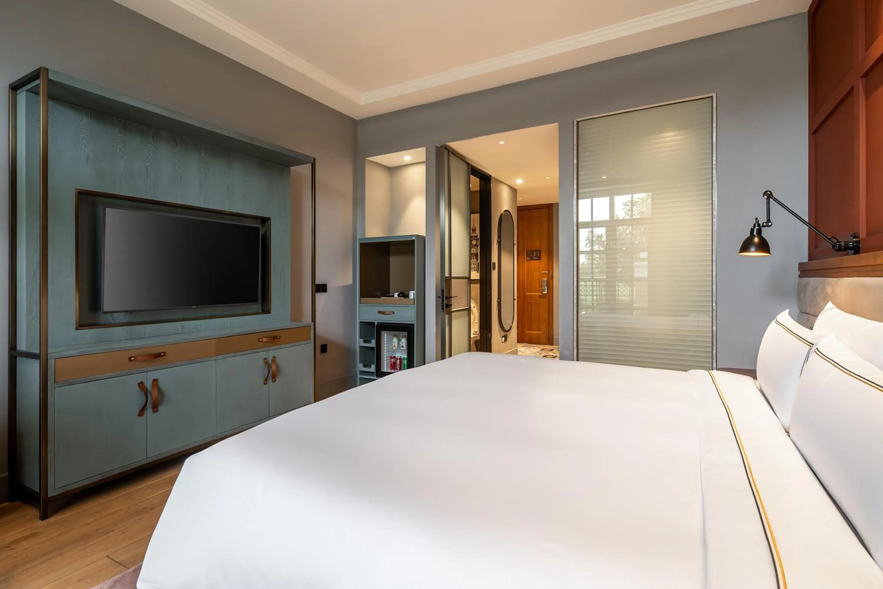 Family Connecting Room with Terrace in Melia Shanghai Parkside