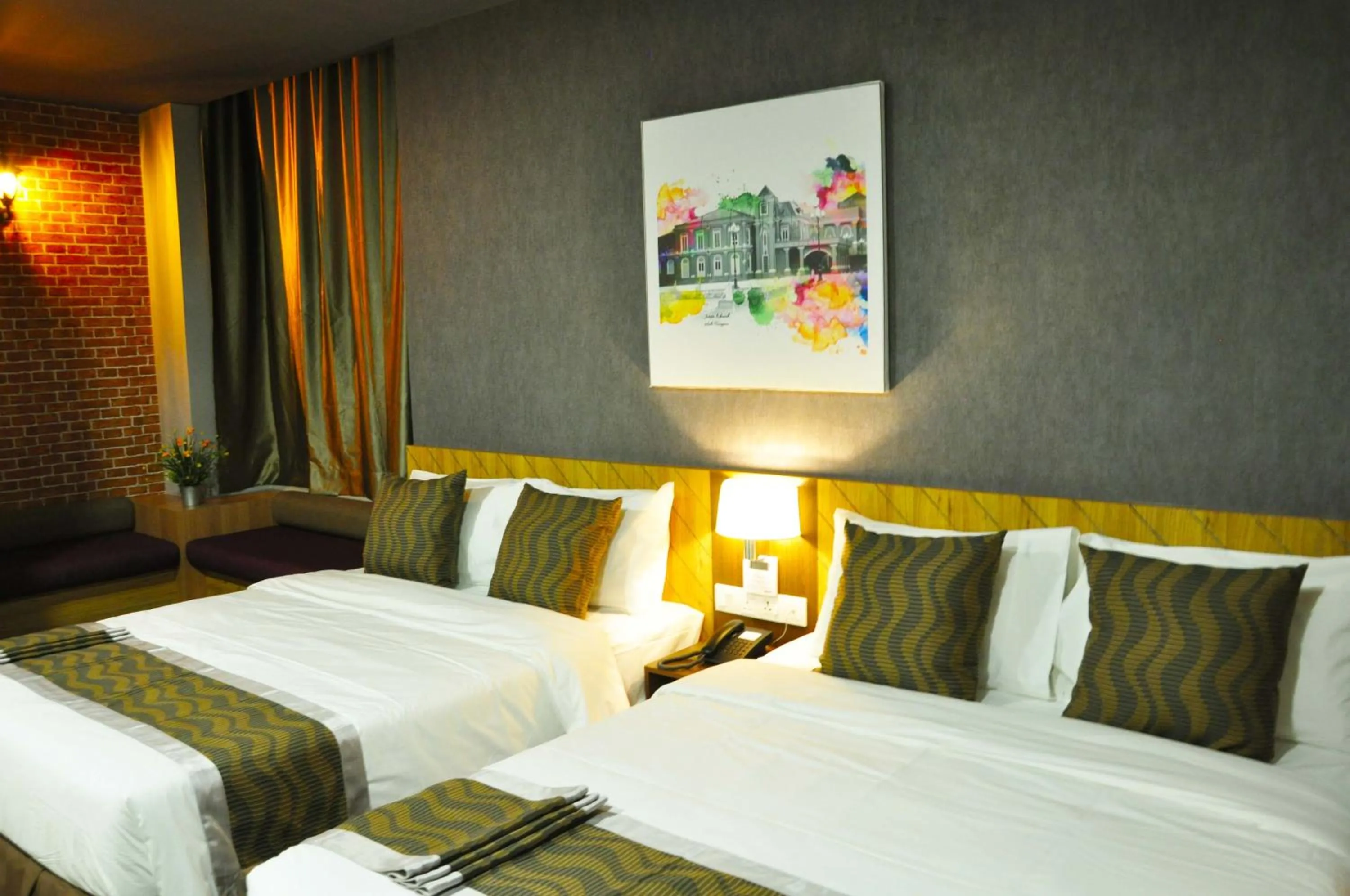Superior Quadruple Room in Valya Hotel, Kuala Terengganu