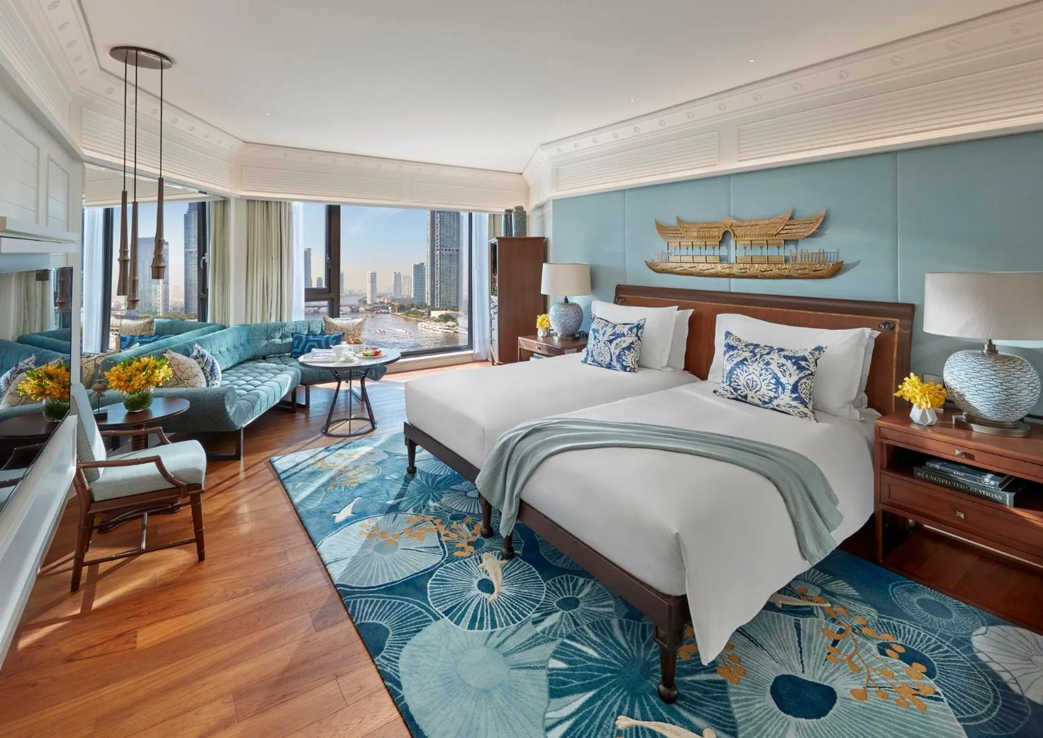 Bedroom, Bed in Mandarin Oriental, Bangkok