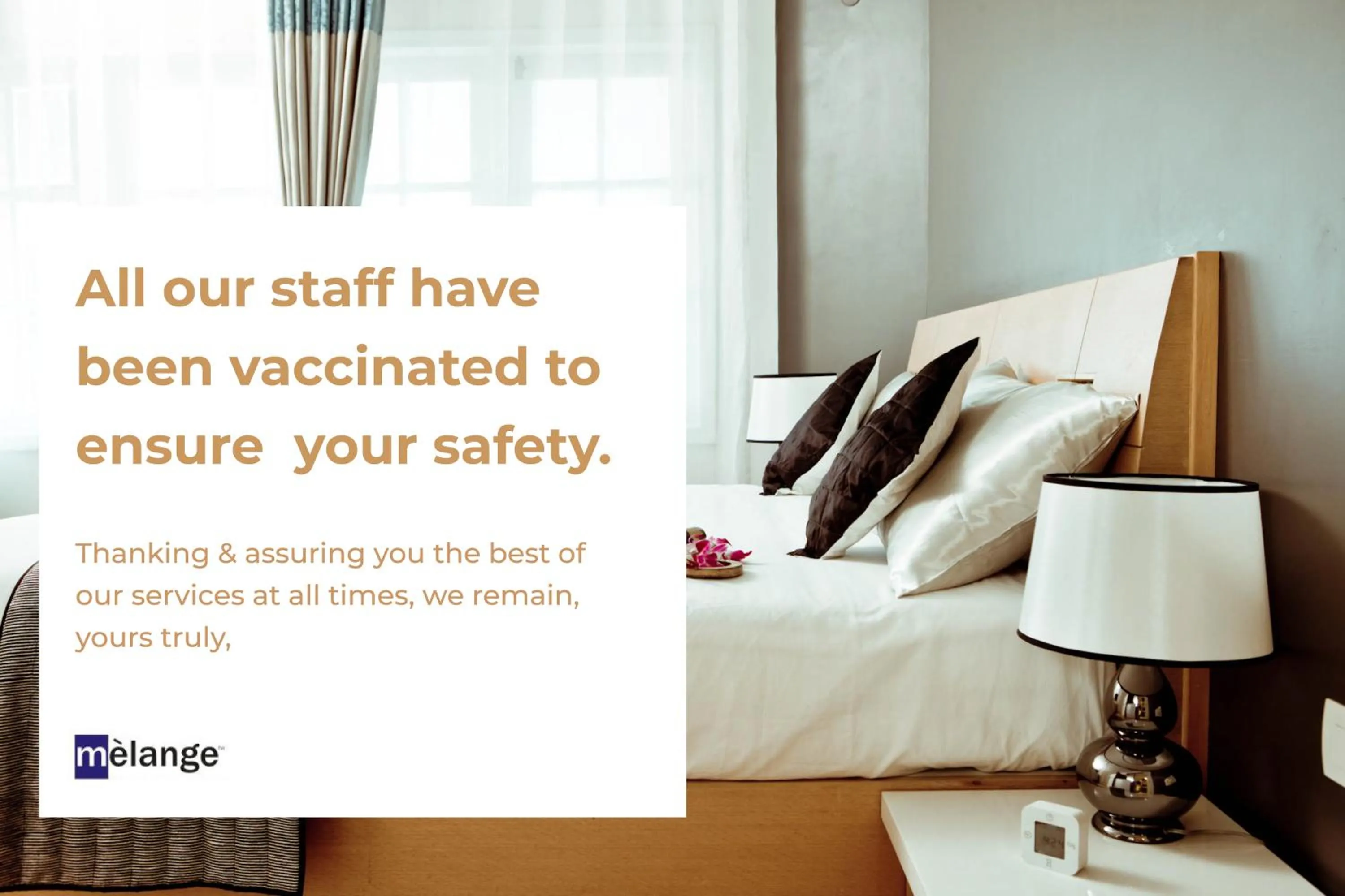 Double or Twin Studio - single occupancy in Melange Luxury Serviced Apartments