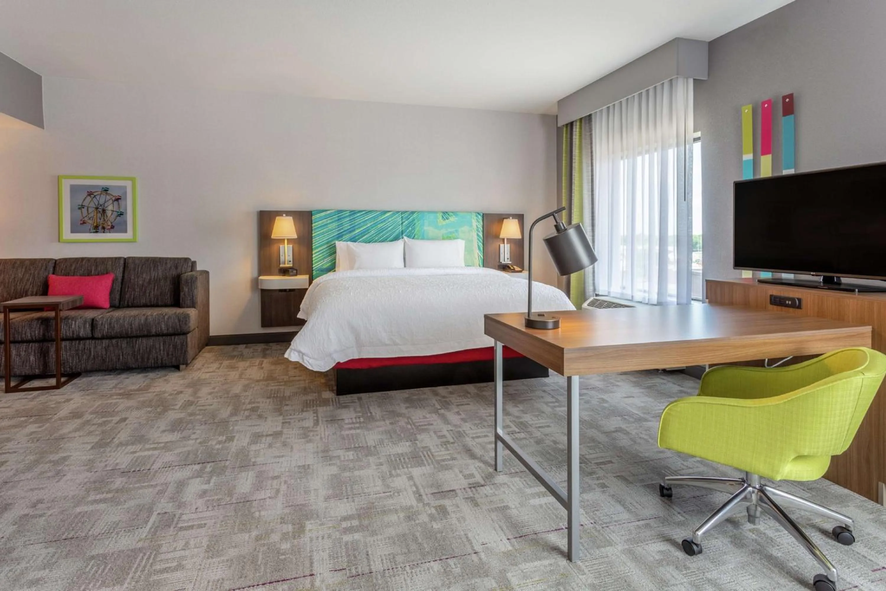 King Studio Suite - Non Smoking in Hampton Inn & Suites Burlington